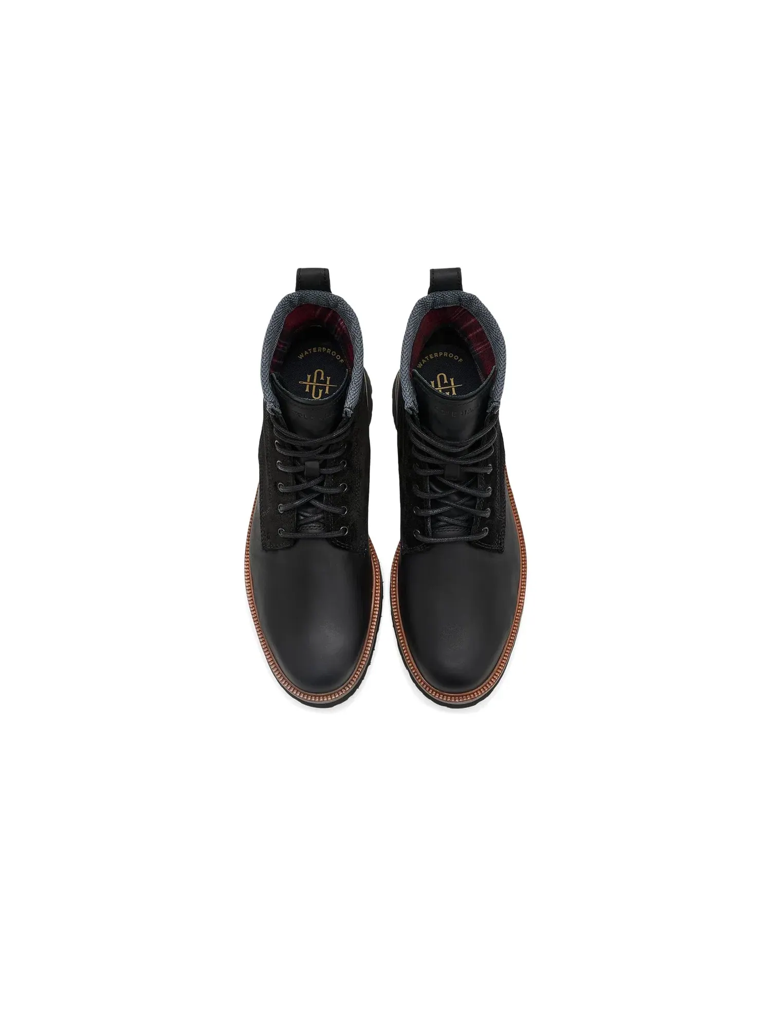 Ботинки American Classics с гладким носком Cole Haan — изображение 2 из 4, черный/натуральный
