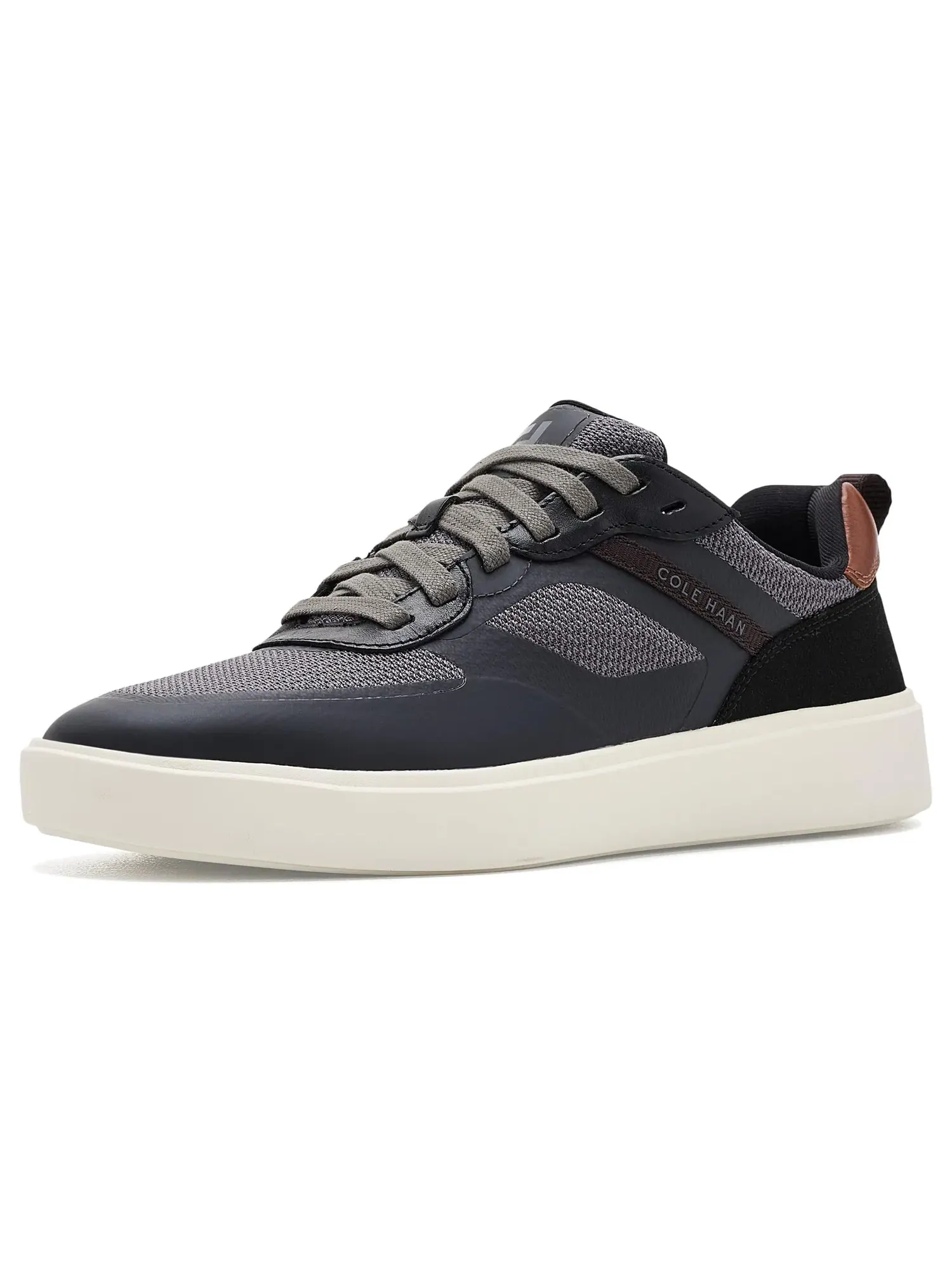 Кроссовки Grand Crosscourt Champ Cole Haan — изображение 1 из 4, черный/слоновая кость