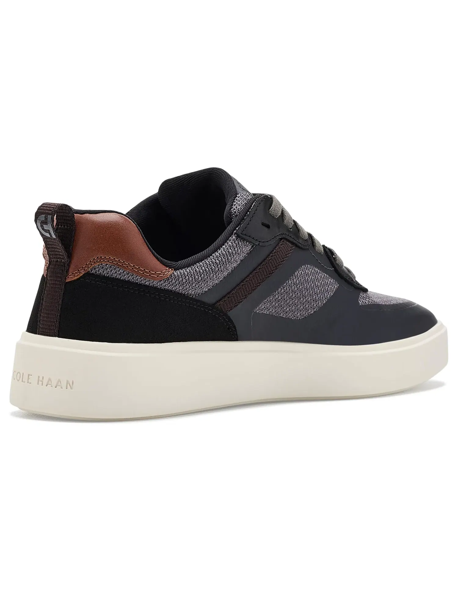 Кроссовки Grand Crosscourt Champ Cole Haan — изображение 3 из 4, черный/слоновая кость