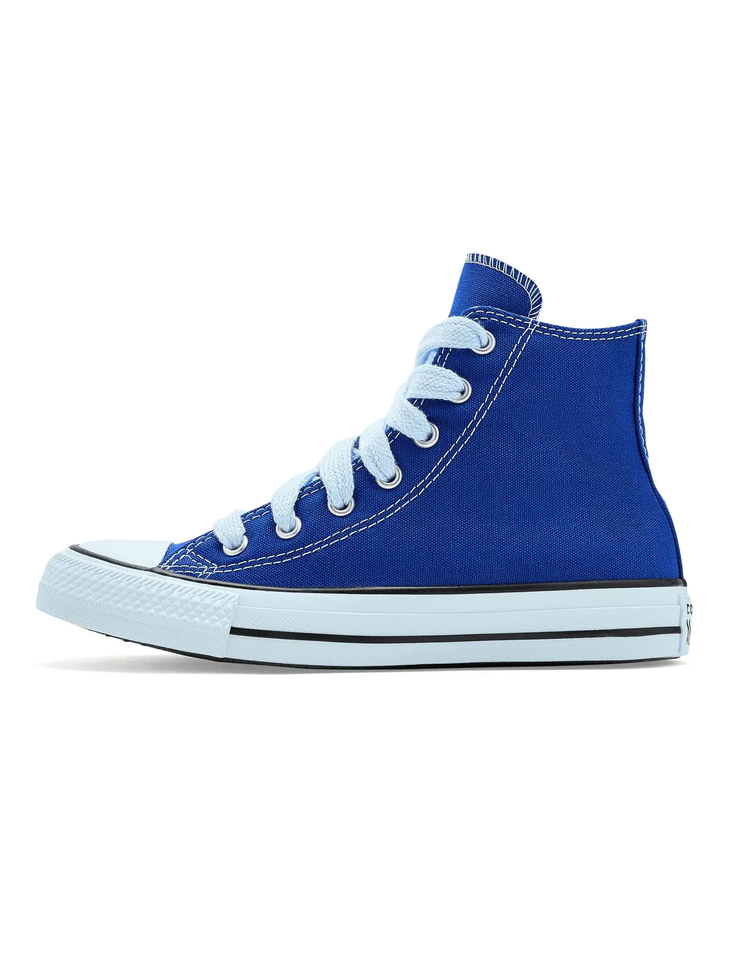 Кроссовки Chuck Taylor All Star Hi (для больших детей) Converse Kids — изображение 4 из 4, синий//черный