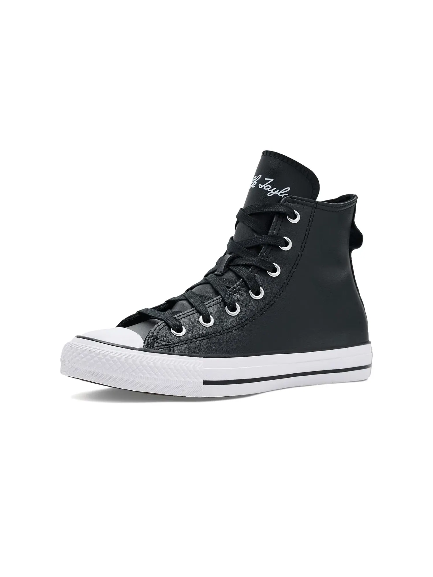 Кроссовки Chuck Taylor All Star Hi (для больших детей) Converse Kids — изображение 1 из 4, черный/серый/белый