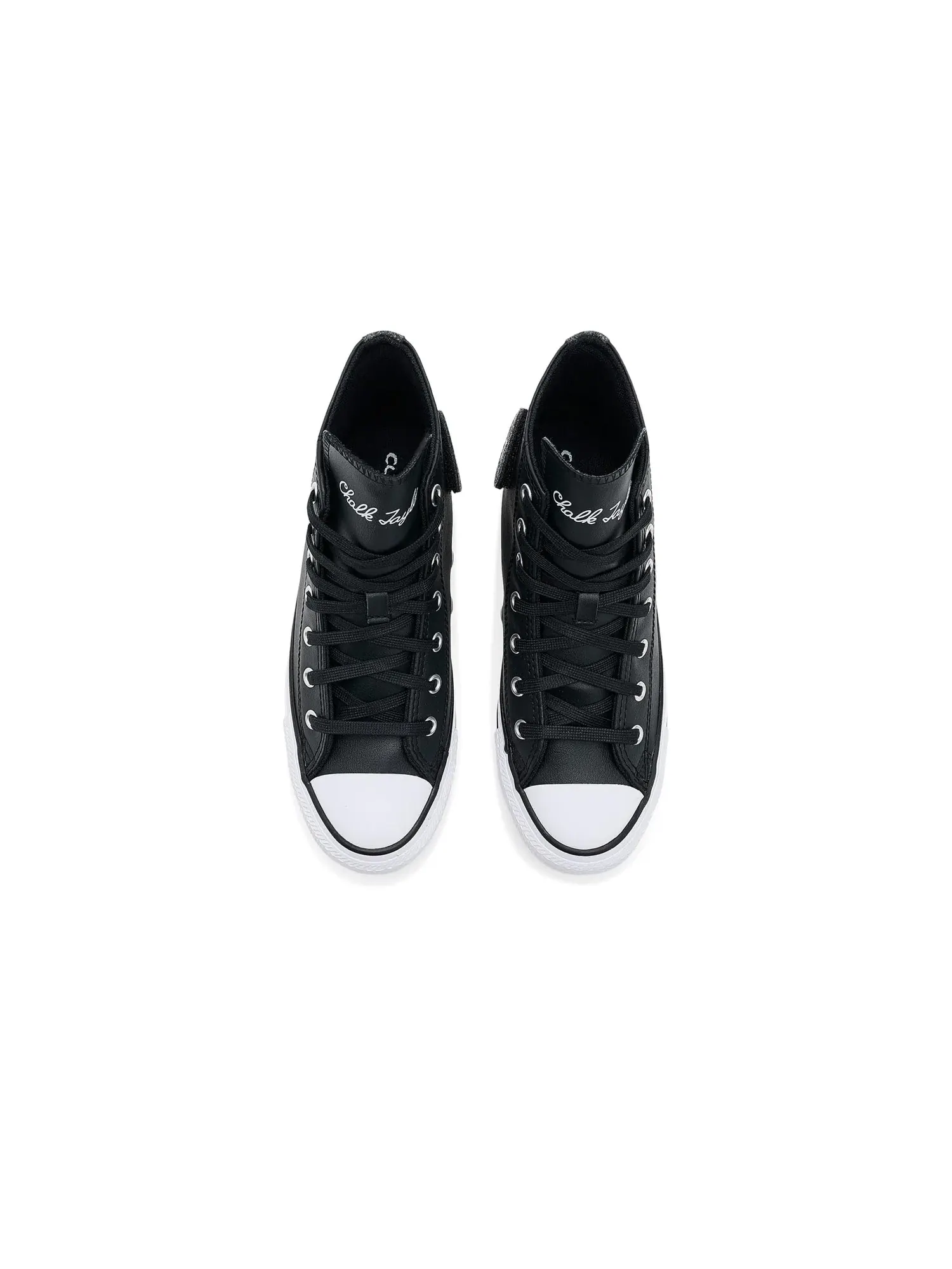 Кроссовки Chuck Taylor All Star Hi (для больших детей) Converse Kids — изображение 2 из 4, черный/серый/белый