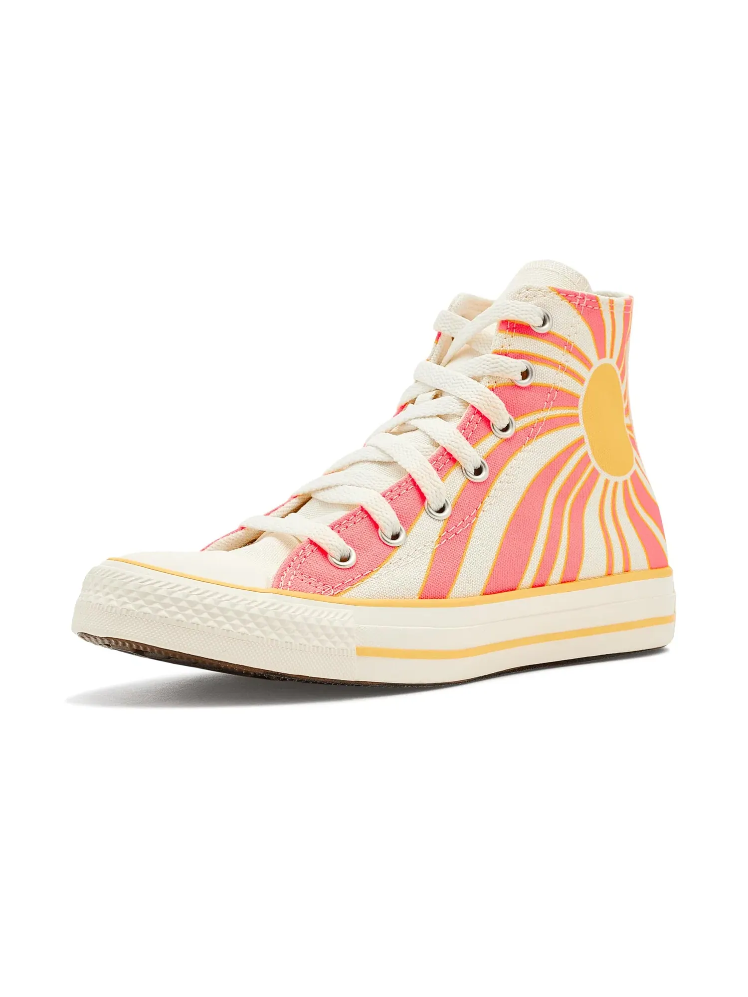 Кроссовки Chuck Taylor All Star Hi (для больших детей) Converse Kids — изображение 1 из 4, желтый