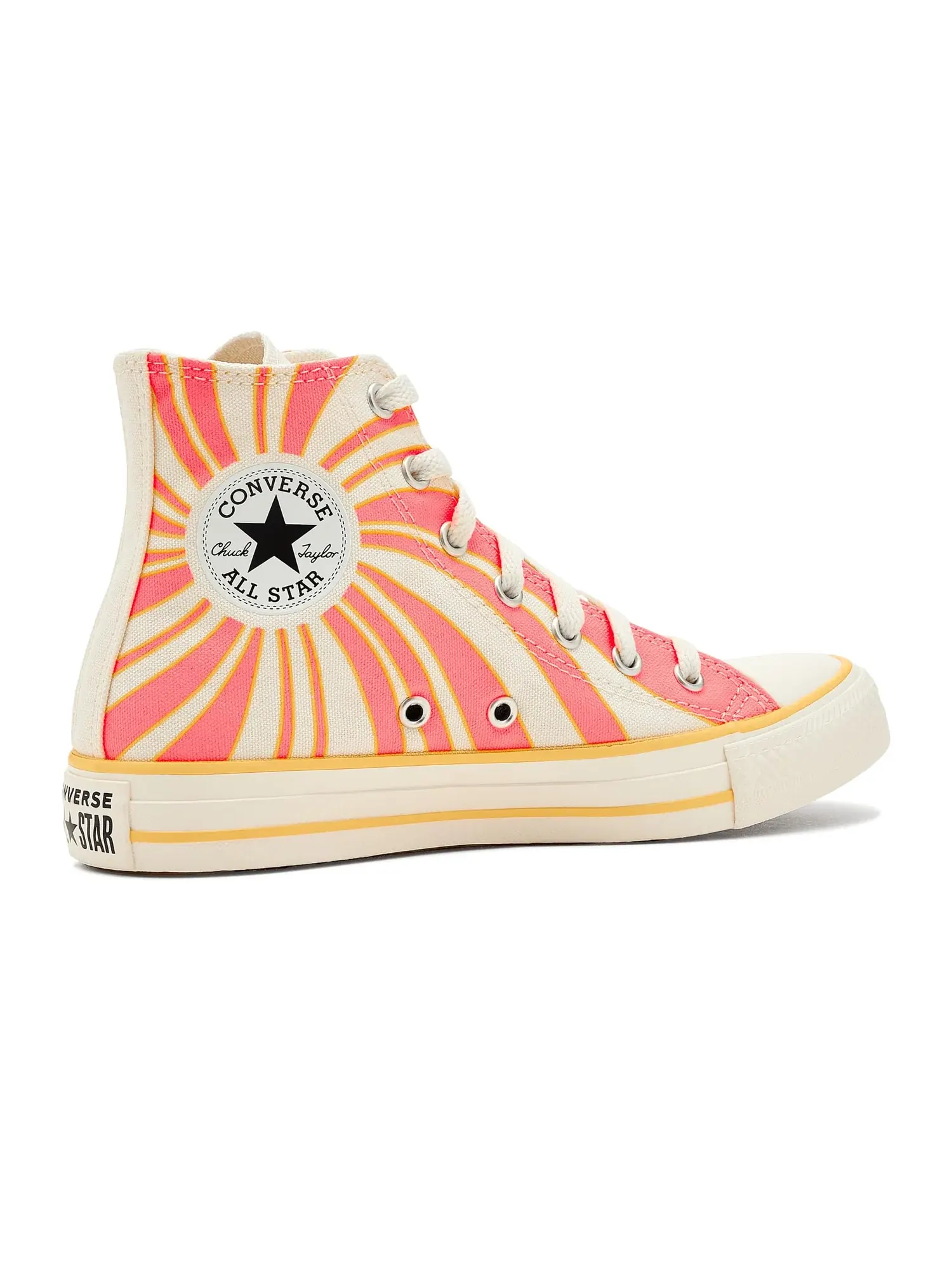 Кроссовки Chuck Taylor All Star Hi (для больших детей) Converse Kids — изображение 3 из 4, желтый