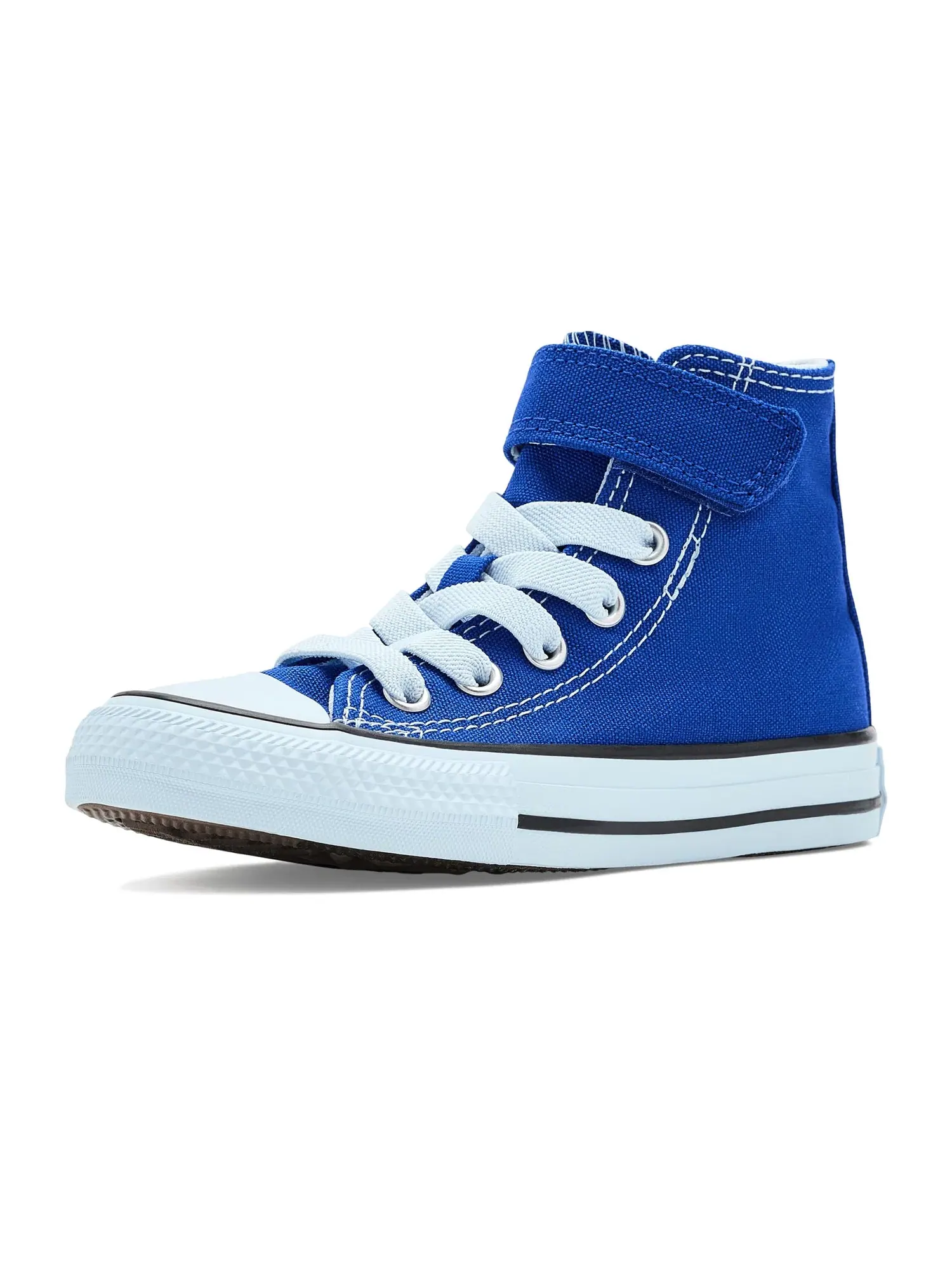 Кроссовки Chuck Taylor All Star 1V (для маленьких детей) Converse Kids — изображение 1 из 4, синий//черный