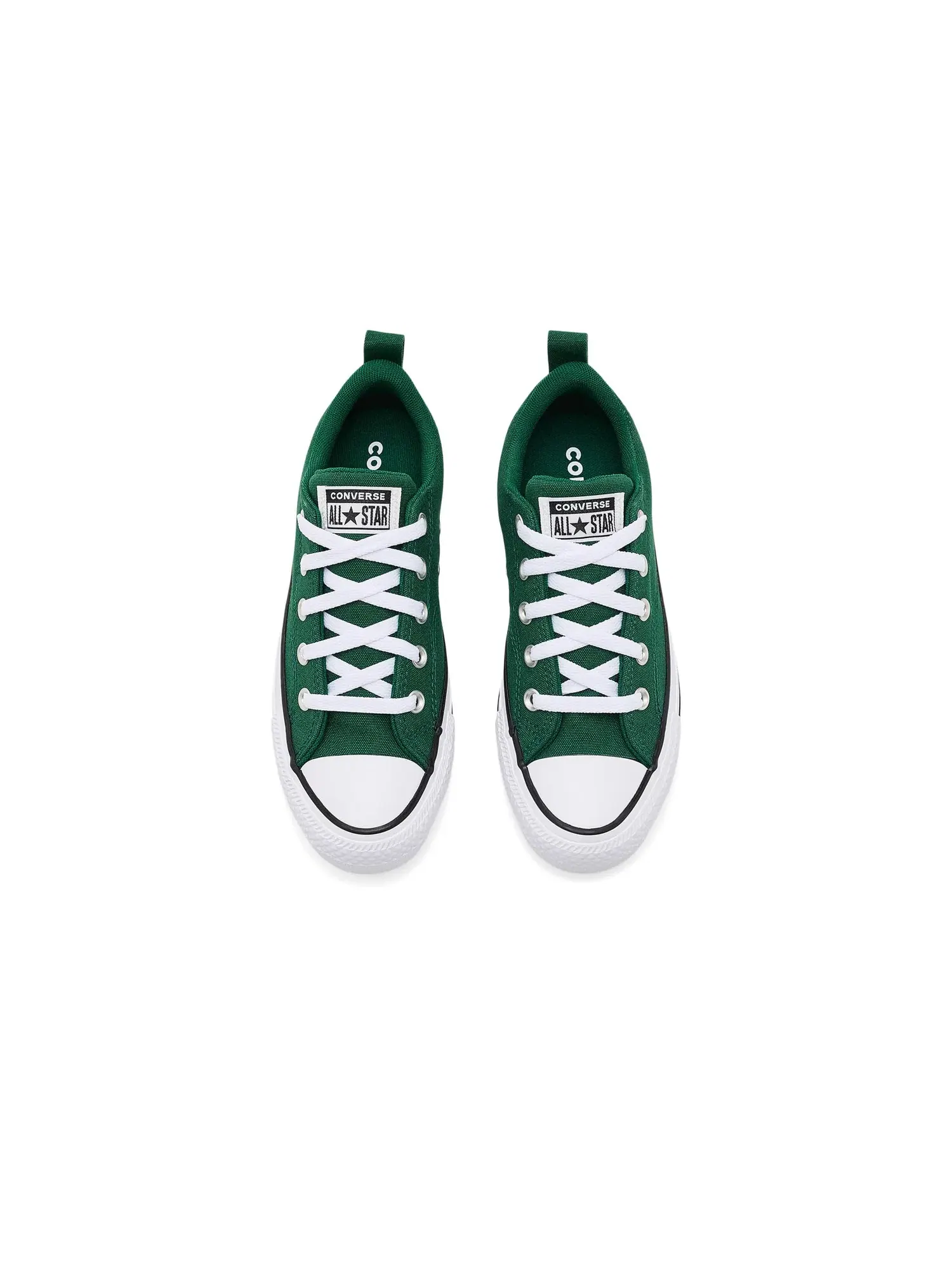 Кроссовки Chuck Taylor All Star Malden Street (для больших детей) Converse Kids — изображение 2 из 4, белый/черный