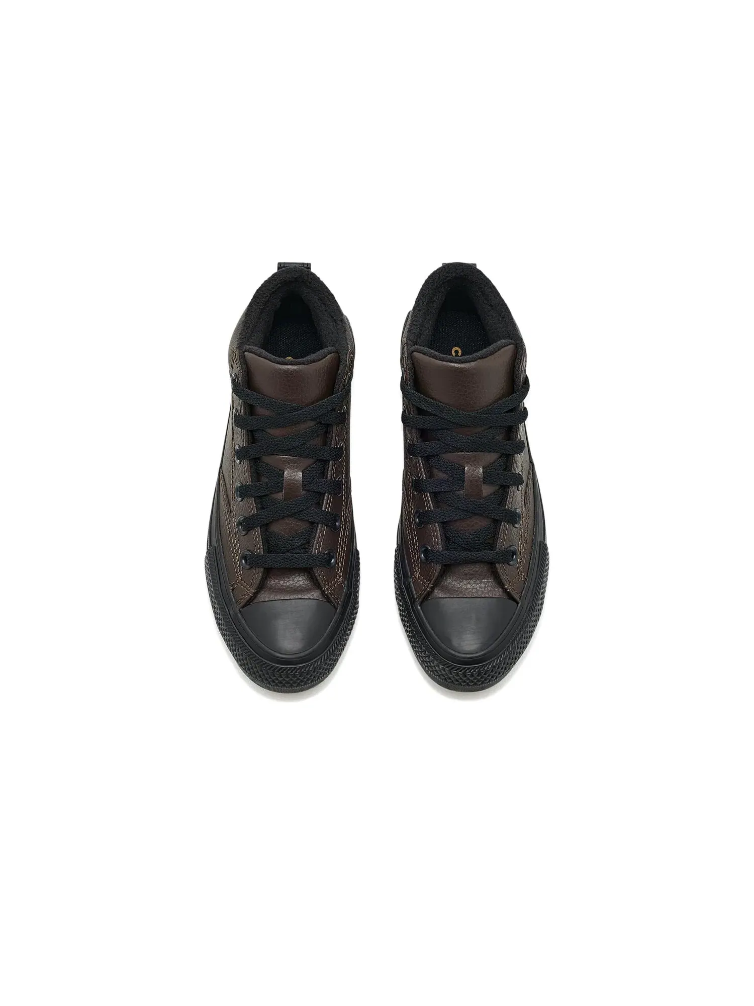 Ботинки Chuck Taylor All Star Malden Street Boots (для больших детей) Converse Kids — изображение 2 из 4, черный/золотистый