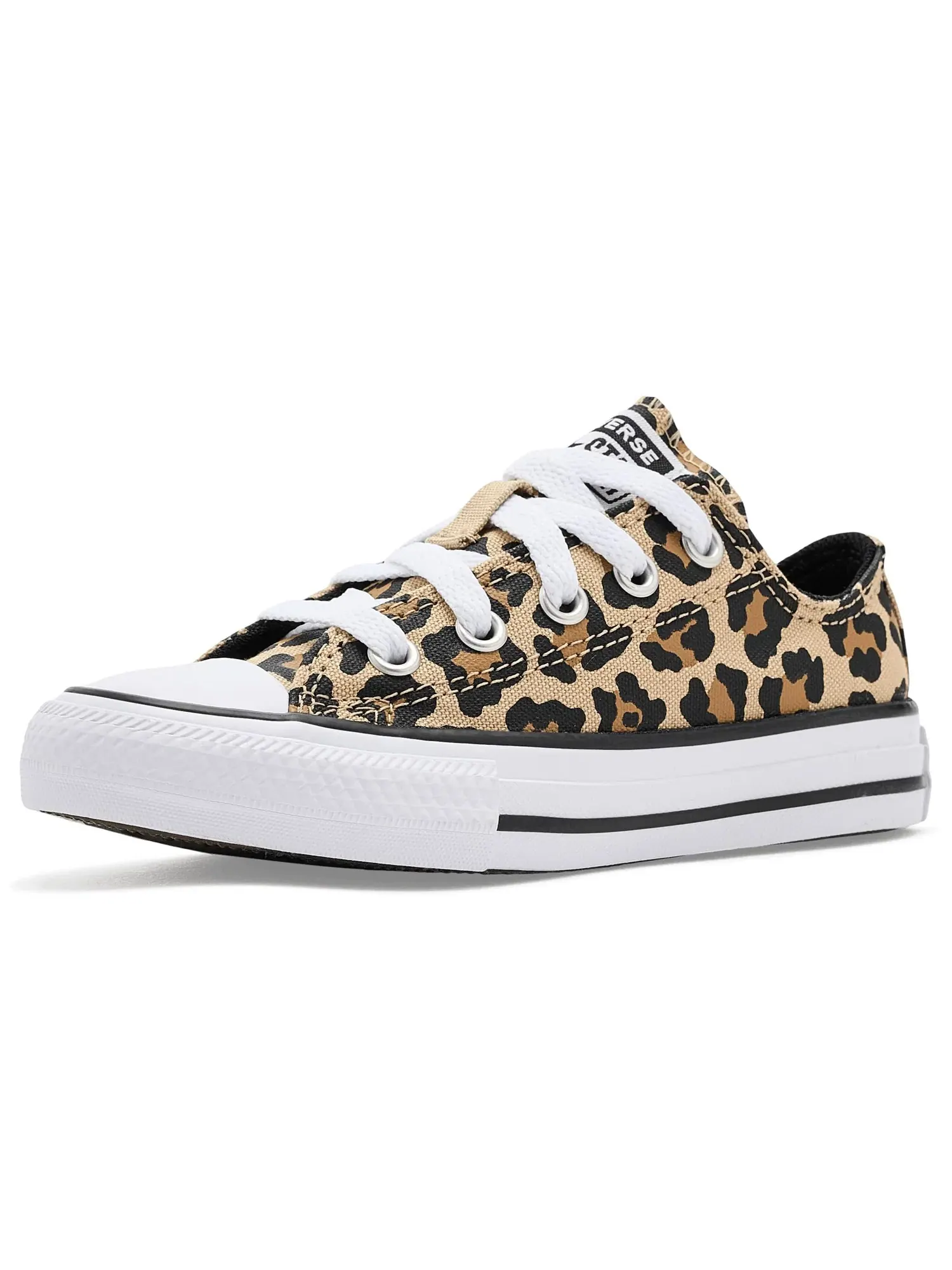 Кроссовки Chuck Taylor All Star Ox (для маленьких детей) Converse Kids — изображение 1 из 4, черный