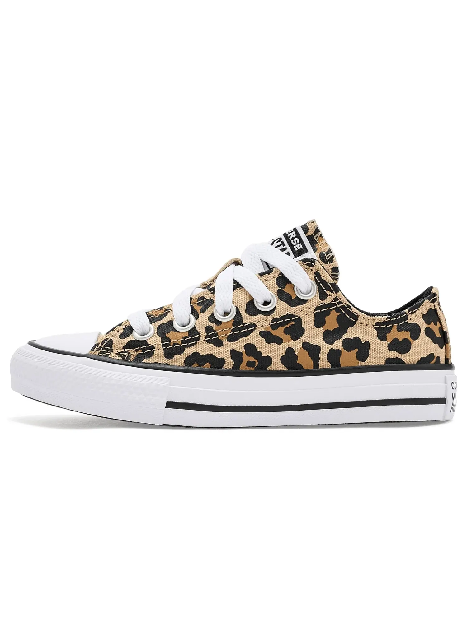 Кроссовки Chuck Taylor All Star Ox (для маленьких детей) Converse Kids — изображение 4 из 4, черный