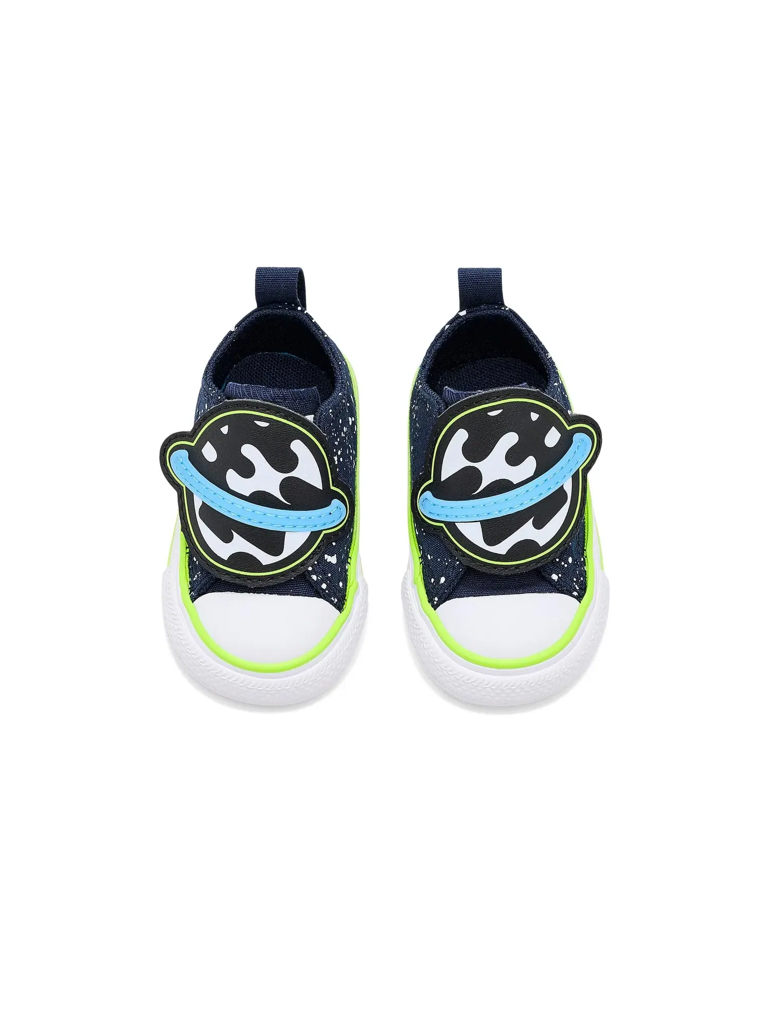 Кеды Chuck Taylor All Star One Strap Easy-On Planets (для младенцев/малышей) Converse Kids — изображение 2 из 4