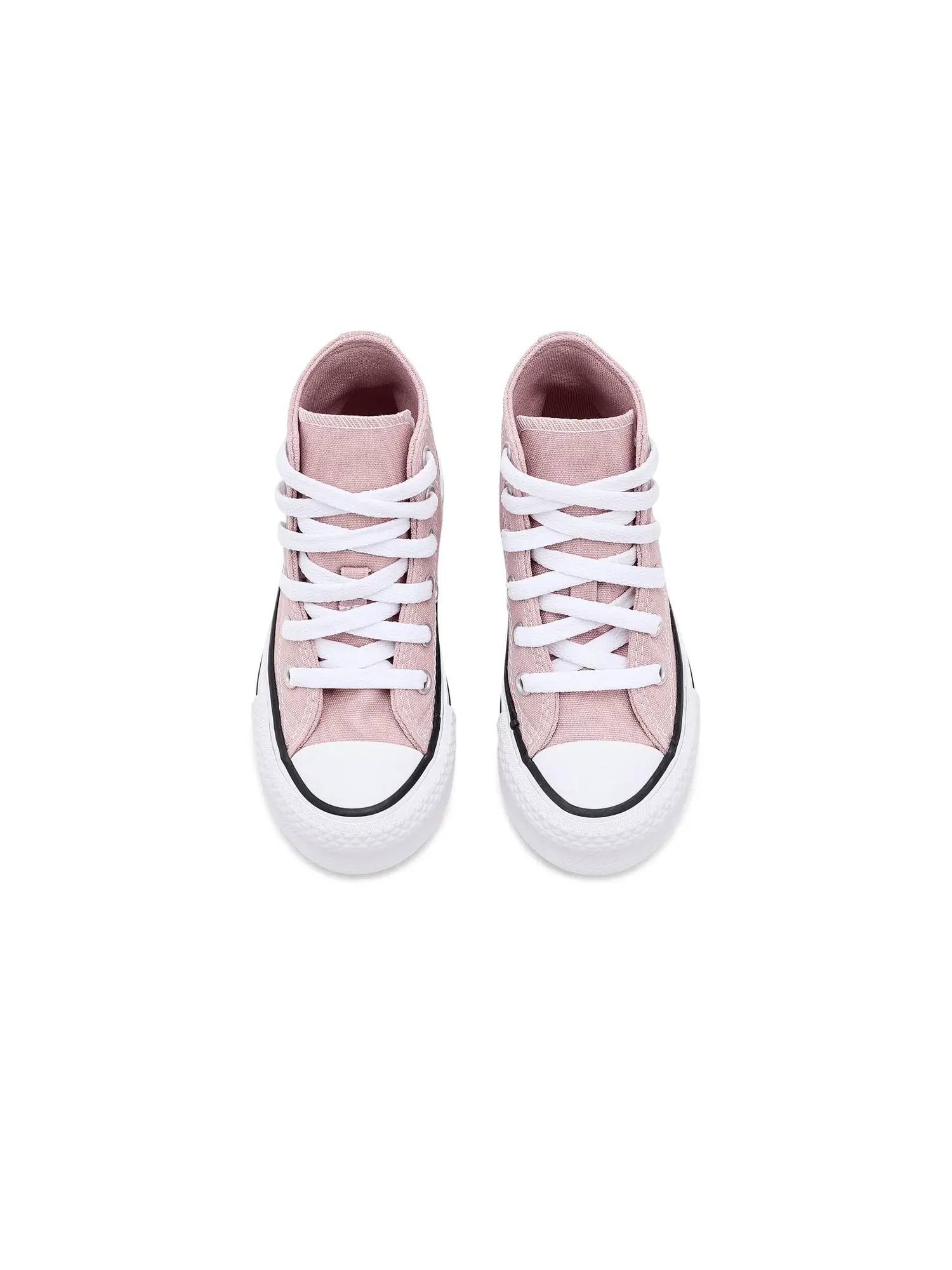 Кроссовки Chuck Taylor All Star Lift (для маленьких детей) Converse Kids — изображение 2 из 4, белый/черный