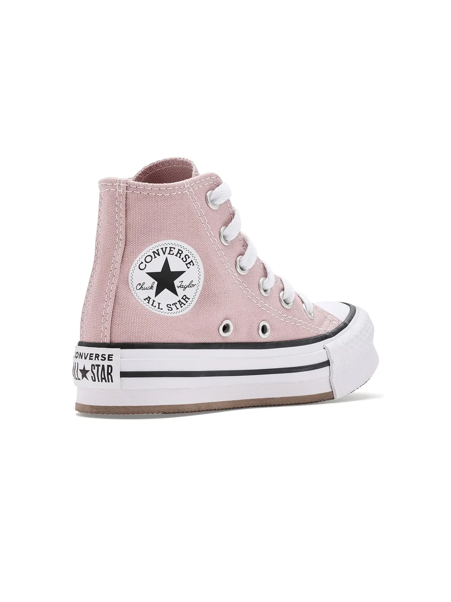 Кроссовки Chuck Taylor All Star Lift (для маленьких детей) Converse Kids — изображение 3 из 4, белый/черный
