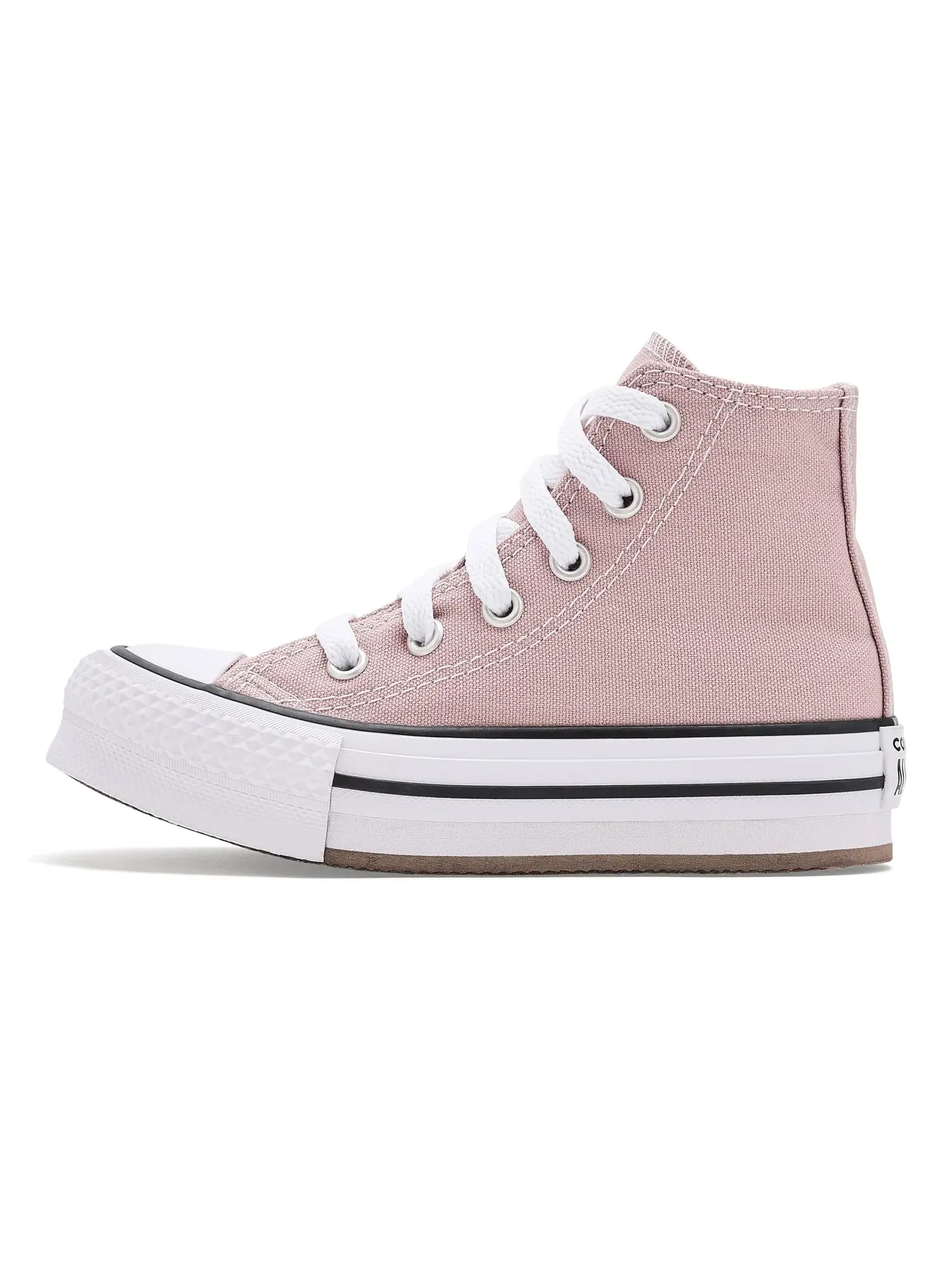 Кроссовки Chuck Taylor All Star Lift (для маленьких детей) Converse Kids — изображение 4 из 4, белый/черный