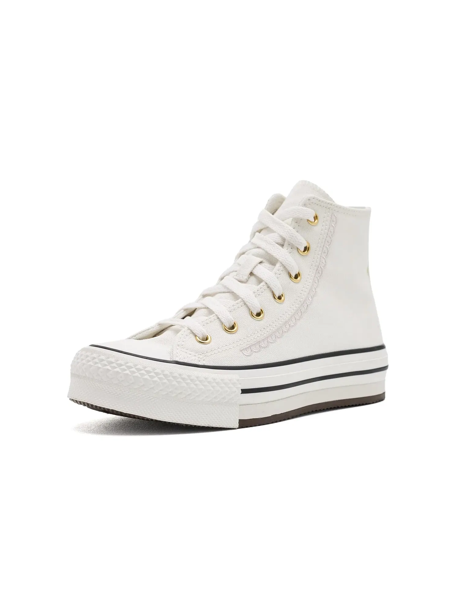 Кеды Chuck Taylor All Star Lift Platform Lace (для детей постарше) Converse Kids — изображение 1 из 4