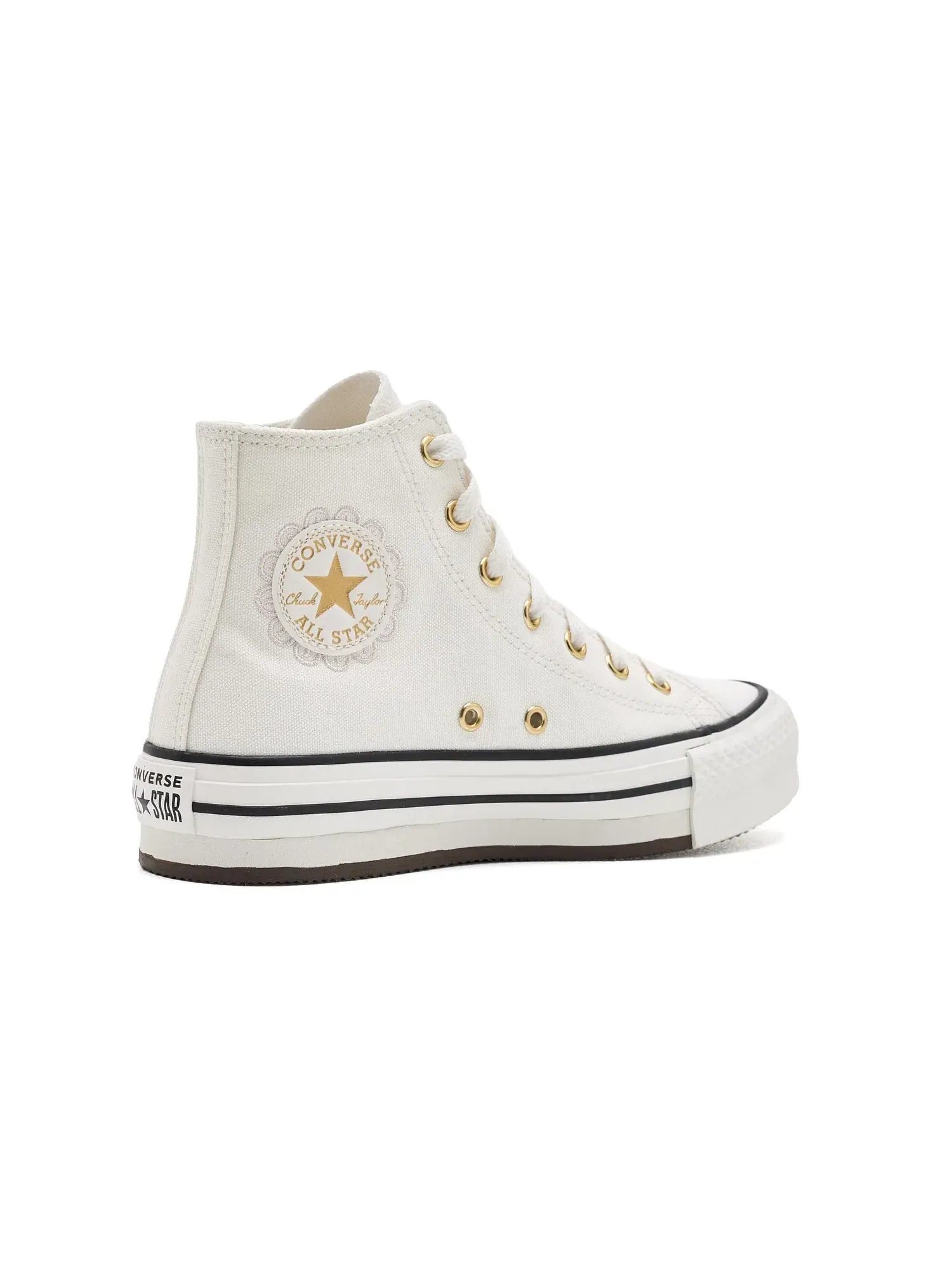 Кеды Chuck Taylor All Star Lift Platform Lace (для детей постарше) Converse Kids — изображение 3 из 4