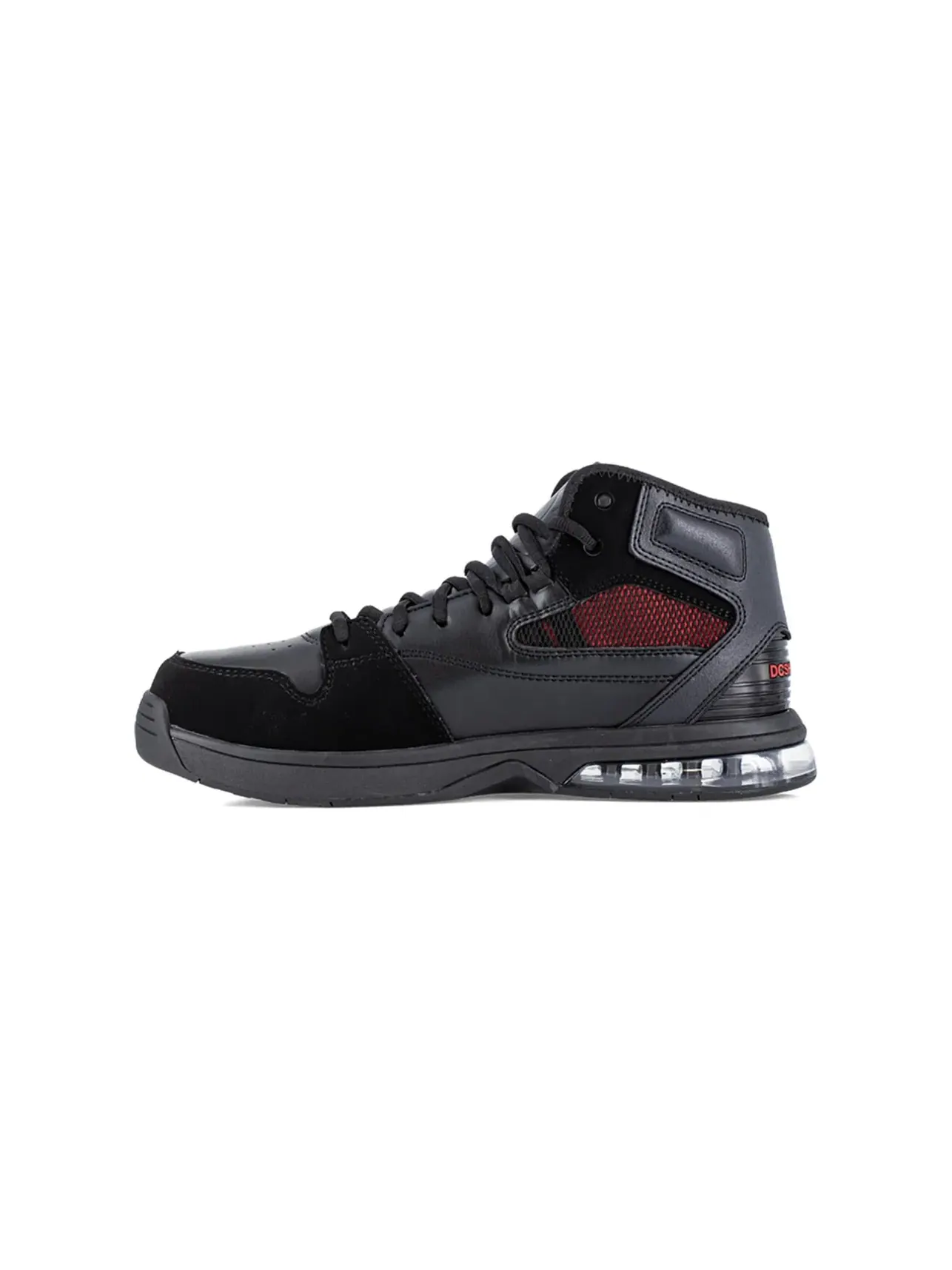 Защитная обувь с композитным подноском Versatile Work Composite Toe Dc Work — изображение 2 из 4, черный/красный