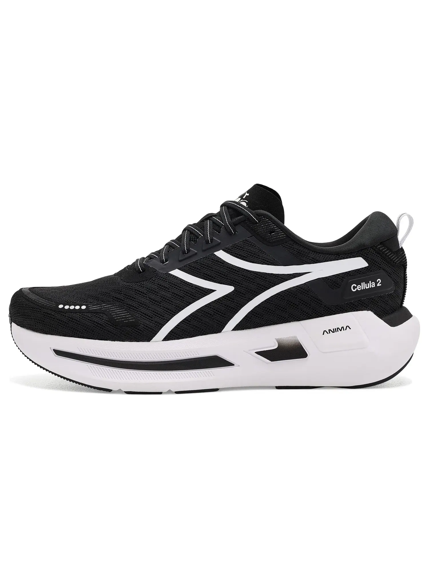 Кроссовки Cellula 2 Diadora — изображение 4 из 4, черный/белый