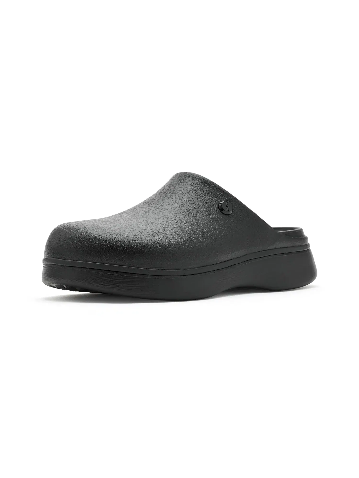 Сабо на платформе Dylan Notched Platform Clogs Crocs — изображение 1 из 4, черный