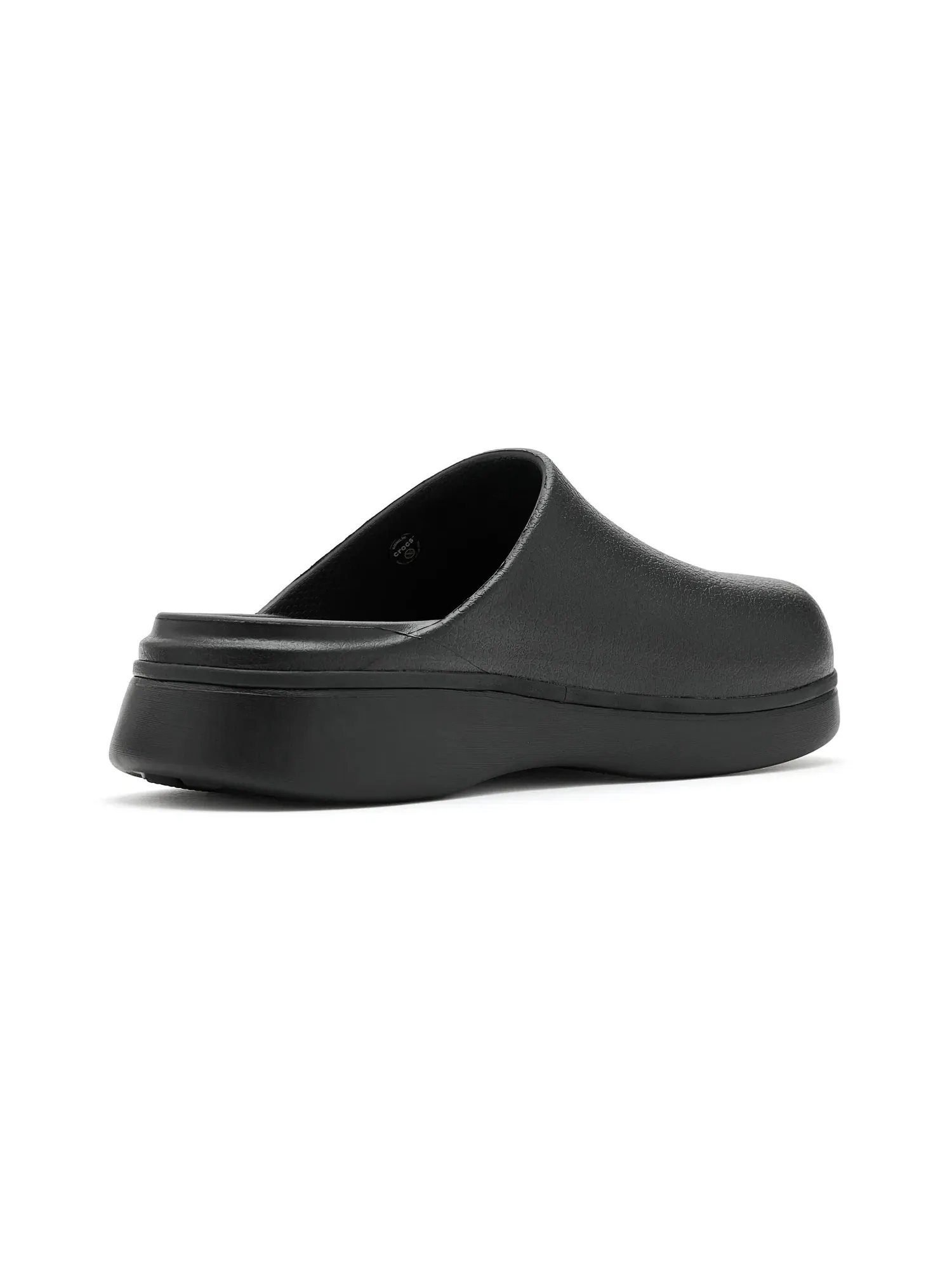 Сабо на платформе Dylan Notched Platform Clogs Crocs — изображение 3 из 4, черный