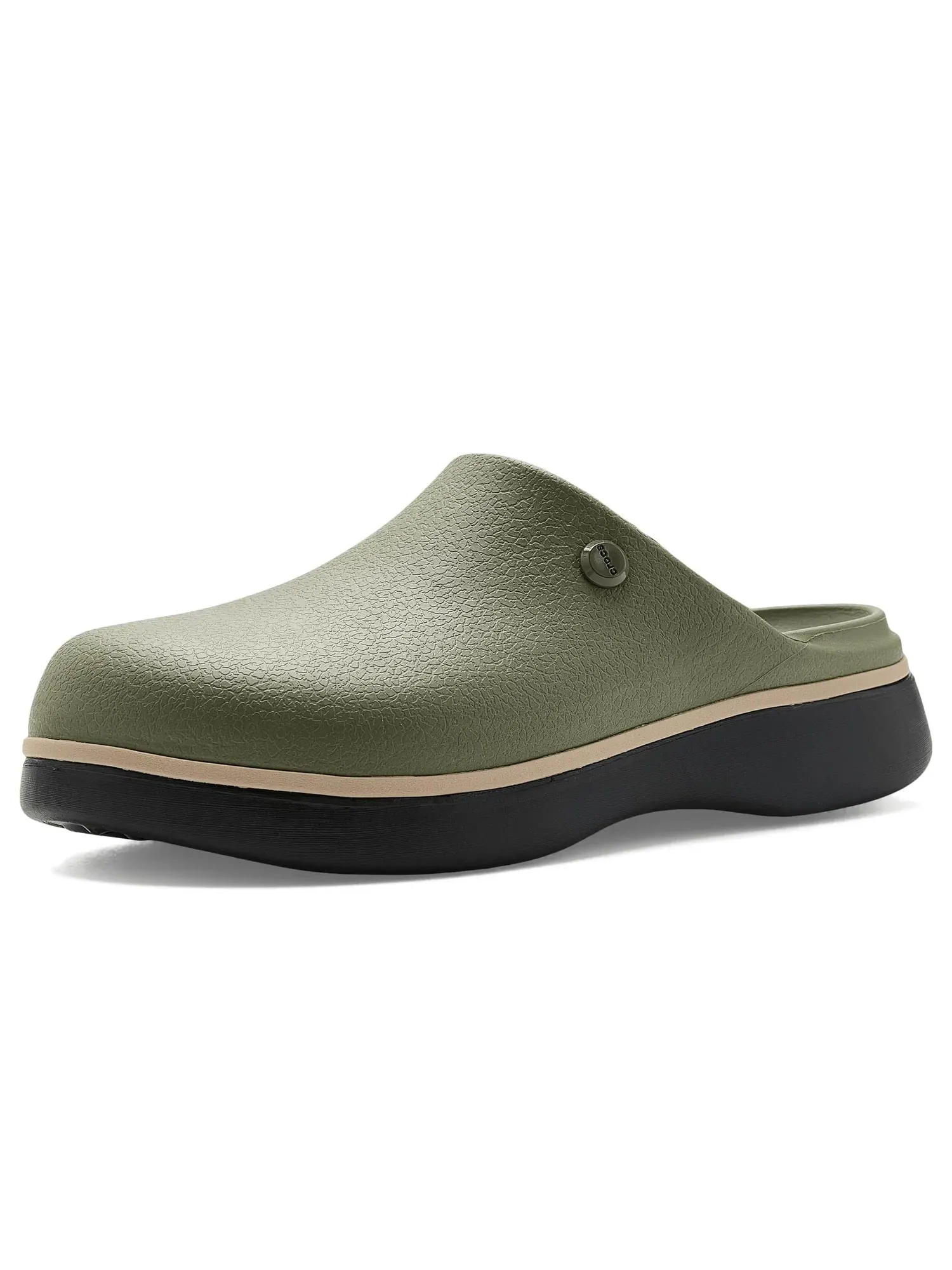 Сабо на платформе Dylan Notched Platform Clogs Crocs — изображение 1 из 4, черный