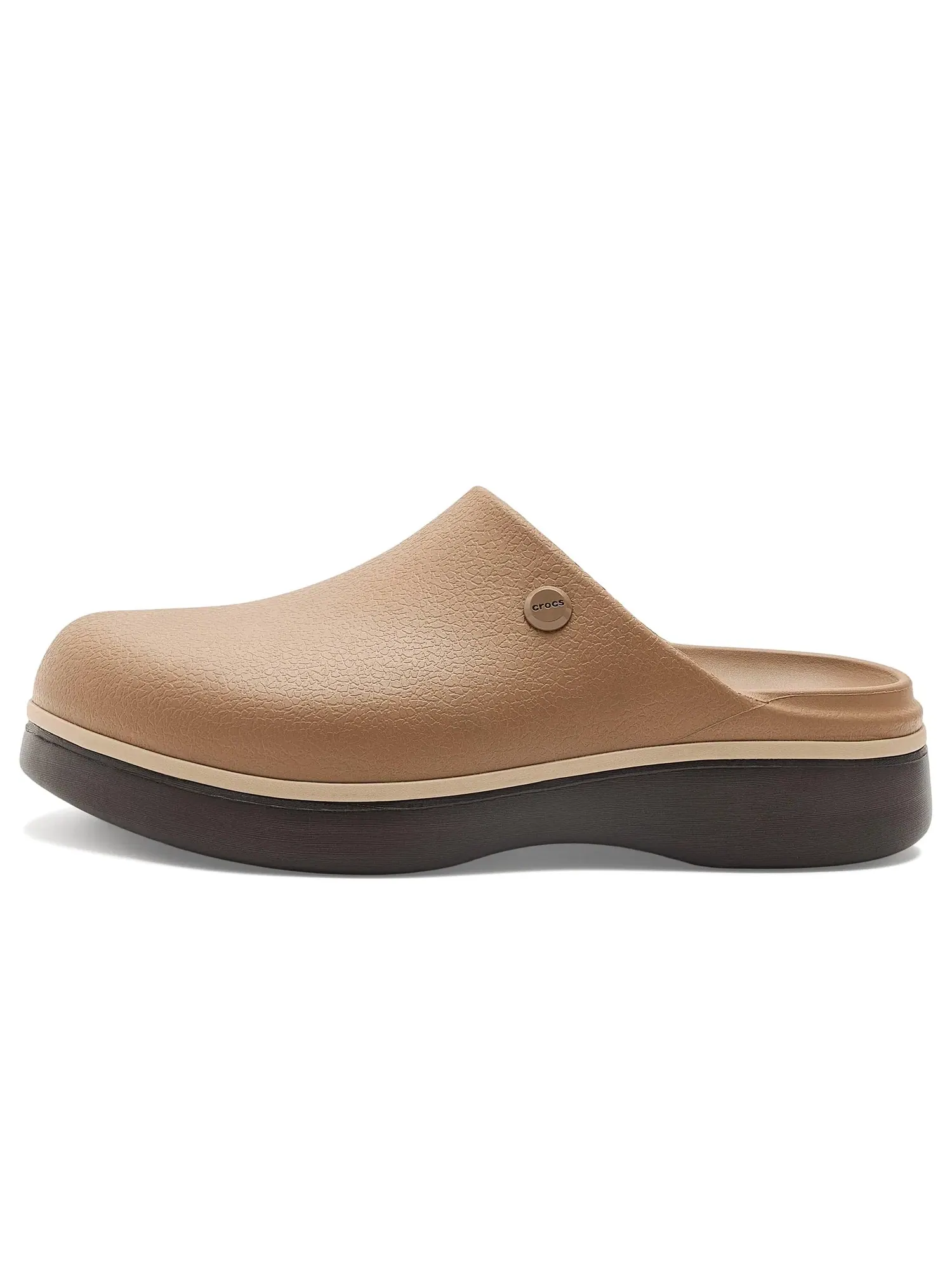 Сабо на платформе Dylan Notched Platform Clogs Crocs — изображение 4 из 4, мульти