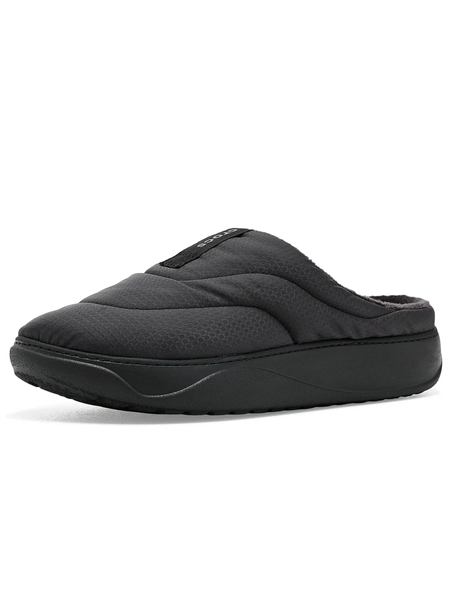 Тапочки Tent Moc Crocs — изображение 1 из 4, черный/черный