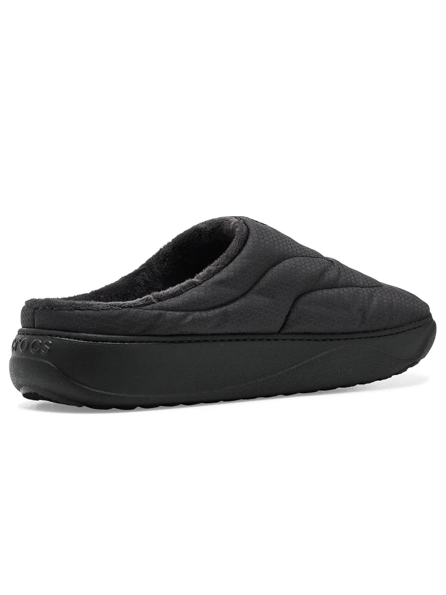 Тапочки Tent Moc Crocs — изображение 3 из 4, черный/черный