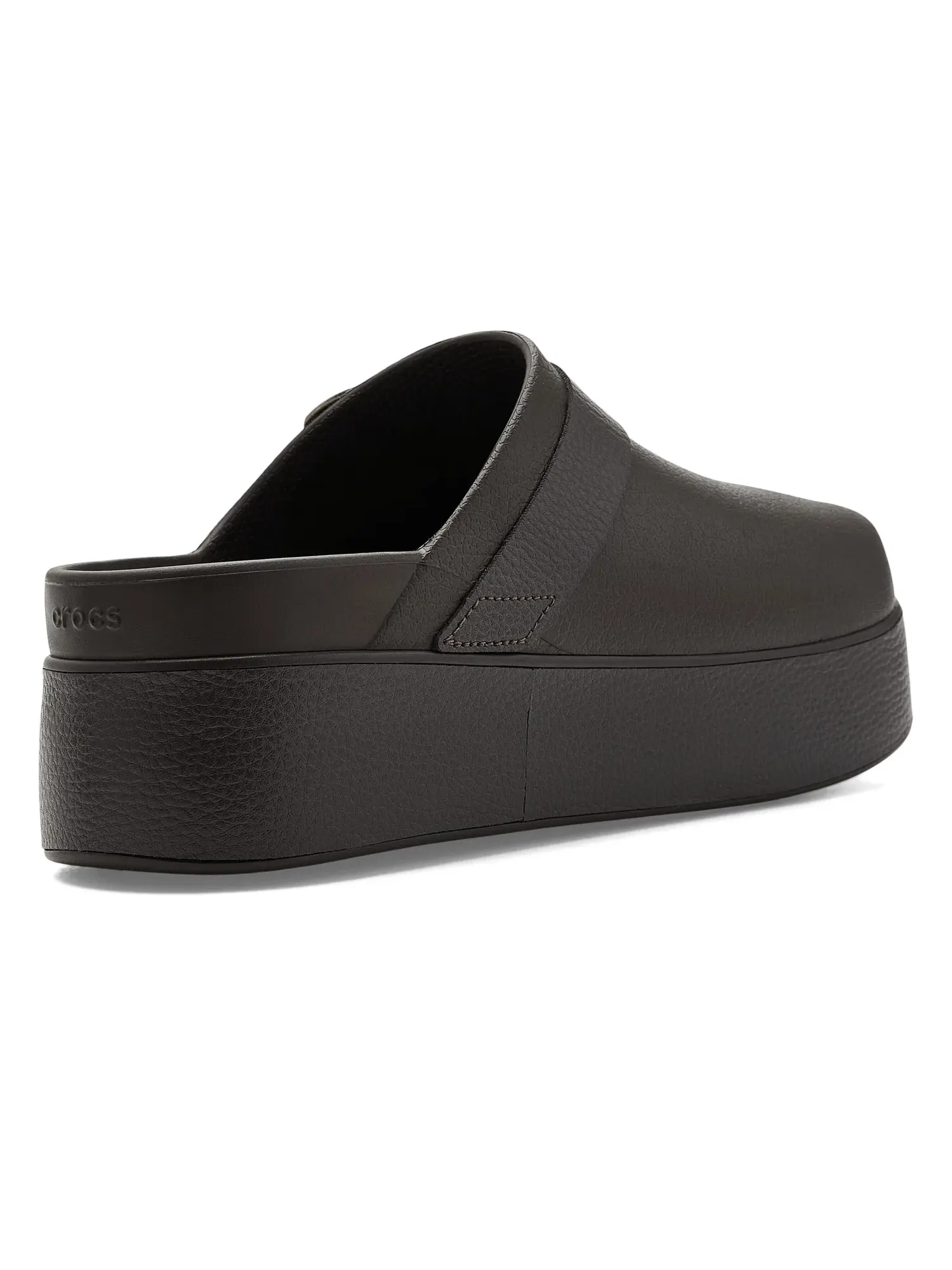 Сабо на платформе с пряжкой Dylan Platform Boho Buckle Clogs Crocs — изображение 3 из 4, эспрессо