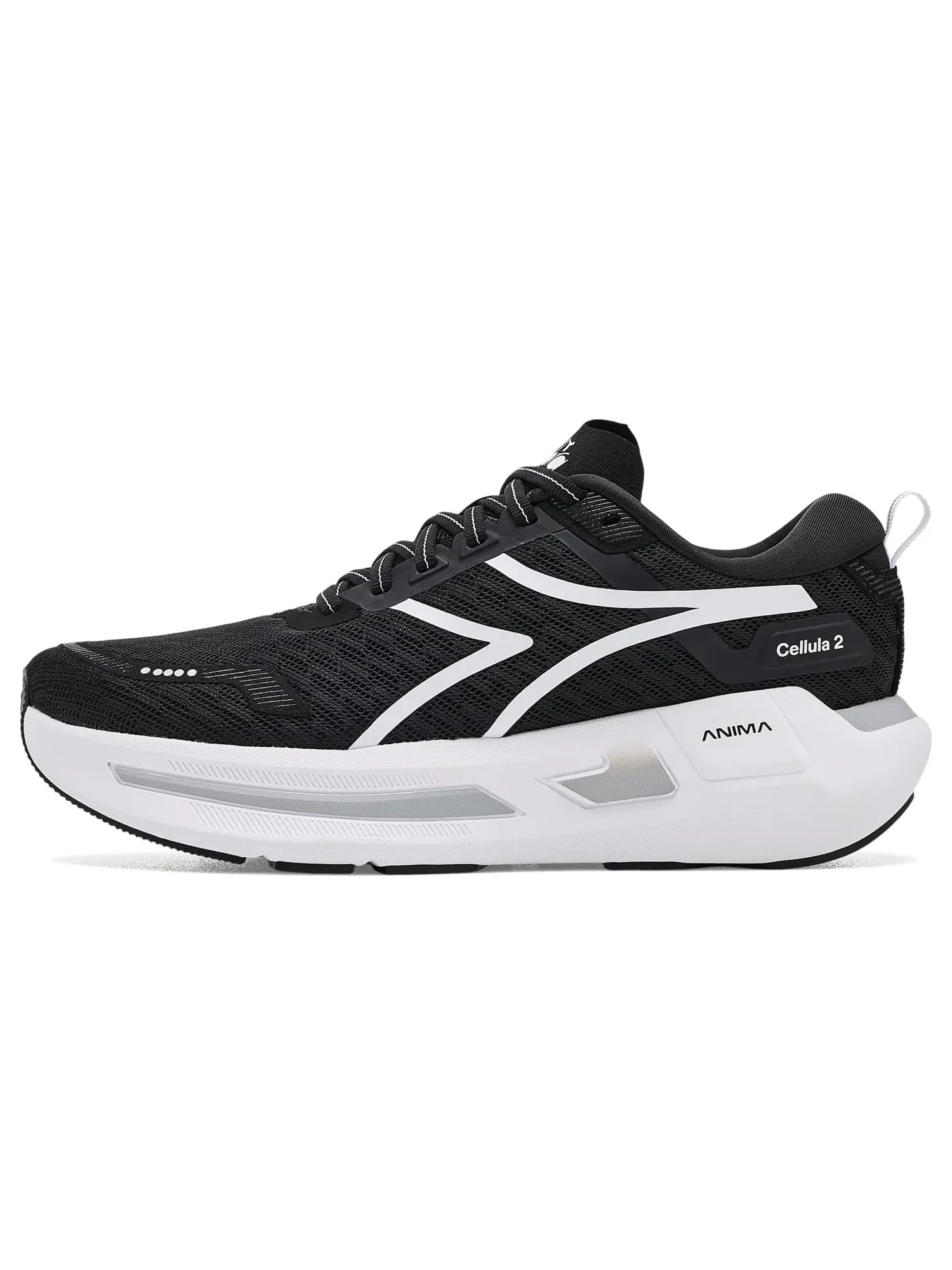 Кроссовки Cellula 2 Diadora — изображение 4 из 4, черный/белый