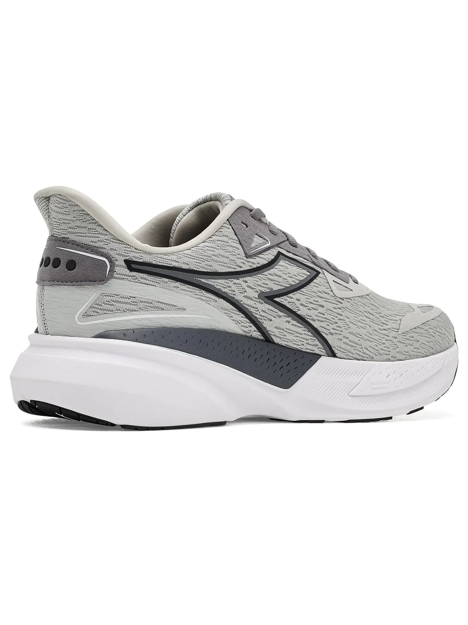 Кроссовки Nucleo 2 Diadora — изображение 3 из 4, серебристый/серый/черный