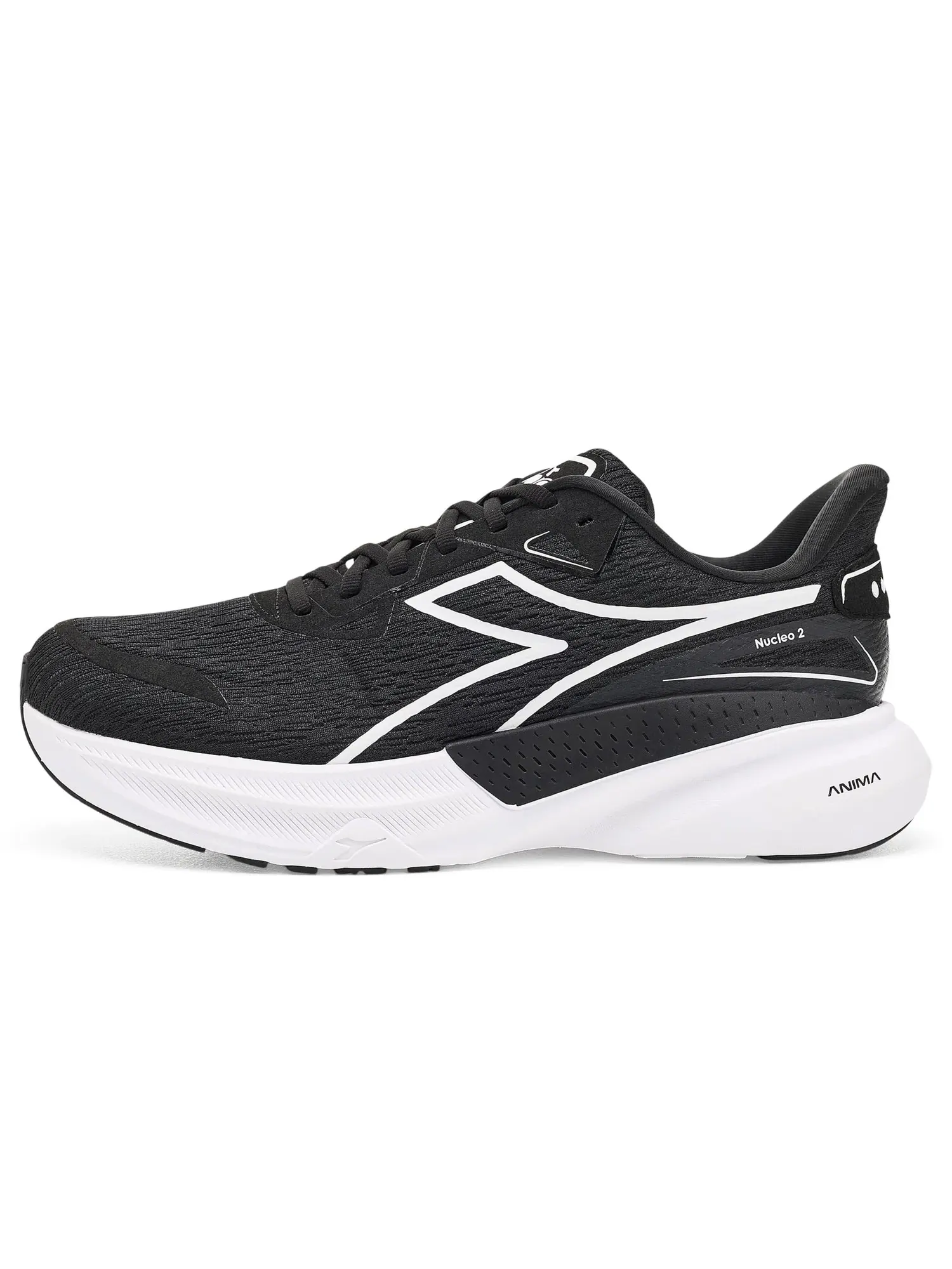 Кроссовки Nucleo 2 Diadora — изображение 4 из 4, черный/белый