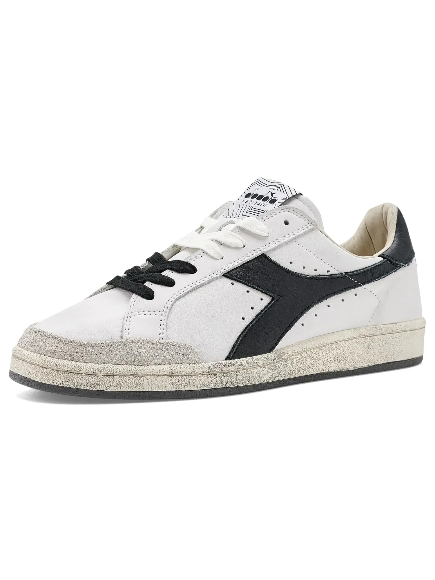 Кроссовки Prestige Used Diadora — изображение 1 из 4, белый/черный