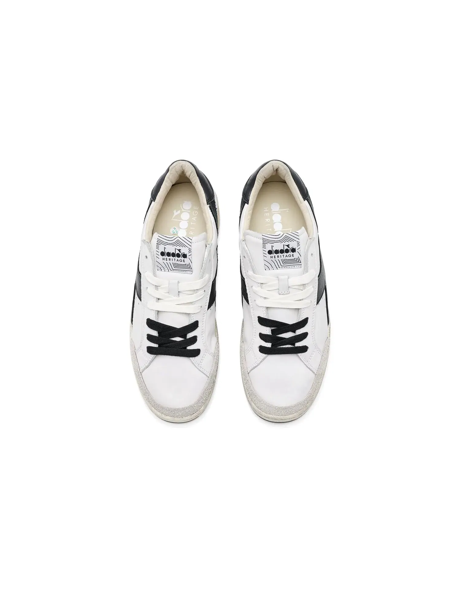 Кроссовки Prestige Used Diadora — изображение 2 из 4, белый/черный
