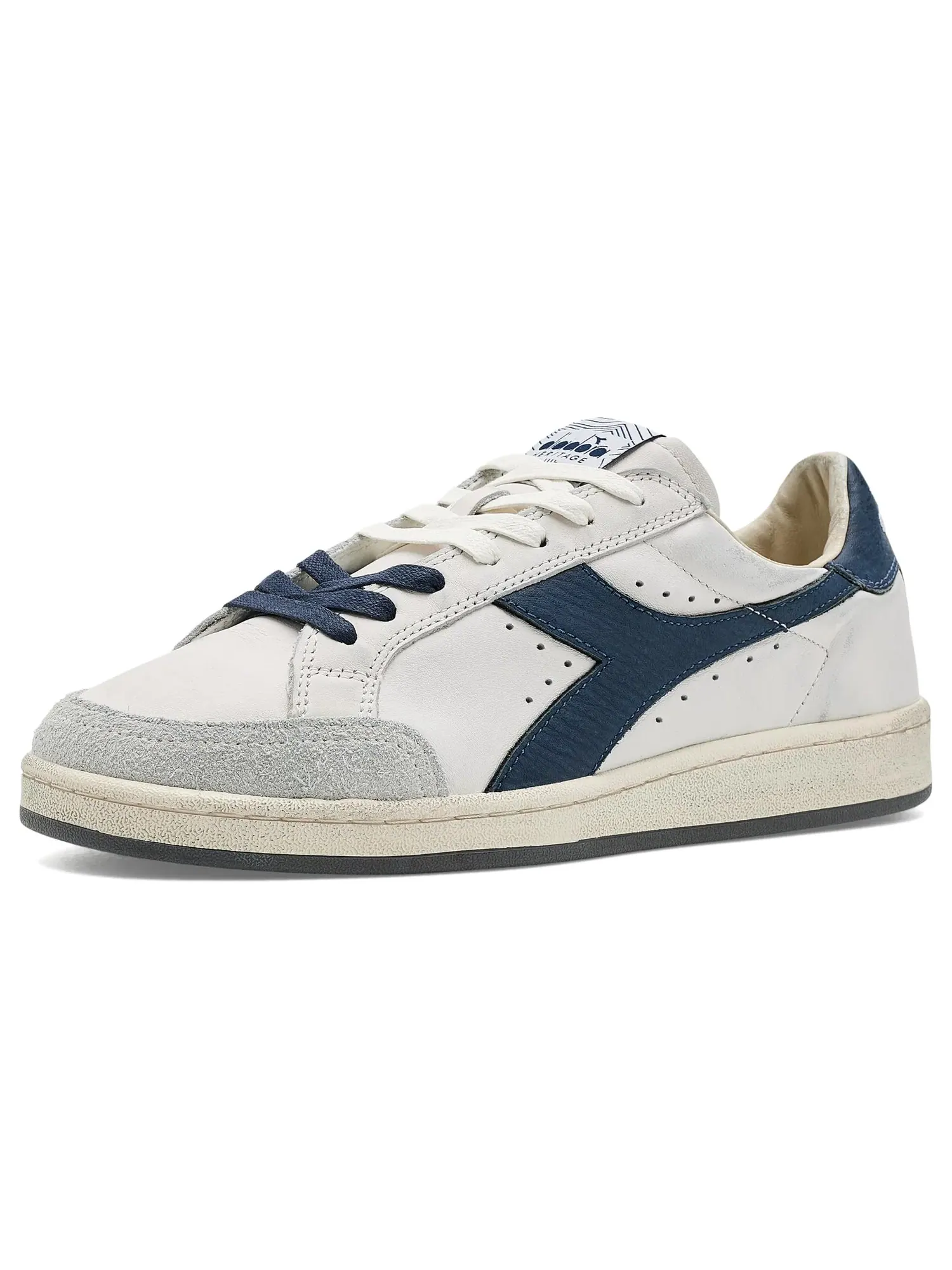 Кроссовки Prestige Used Diadora — изображение 1 из 4, белый/синий