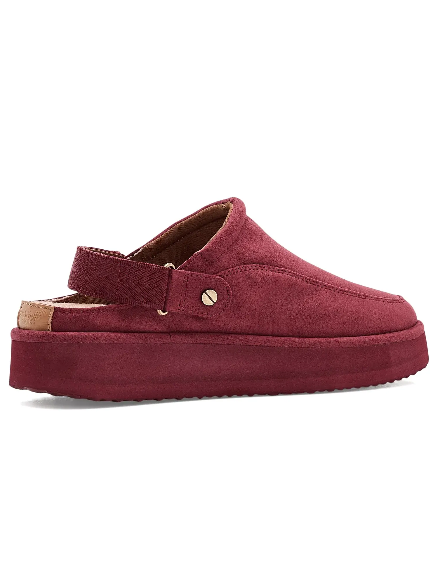 Сабо-мюли Chill Out Mule/Clog Shoes Dr. Scholl'S — изображение 3 из 4, бордовый