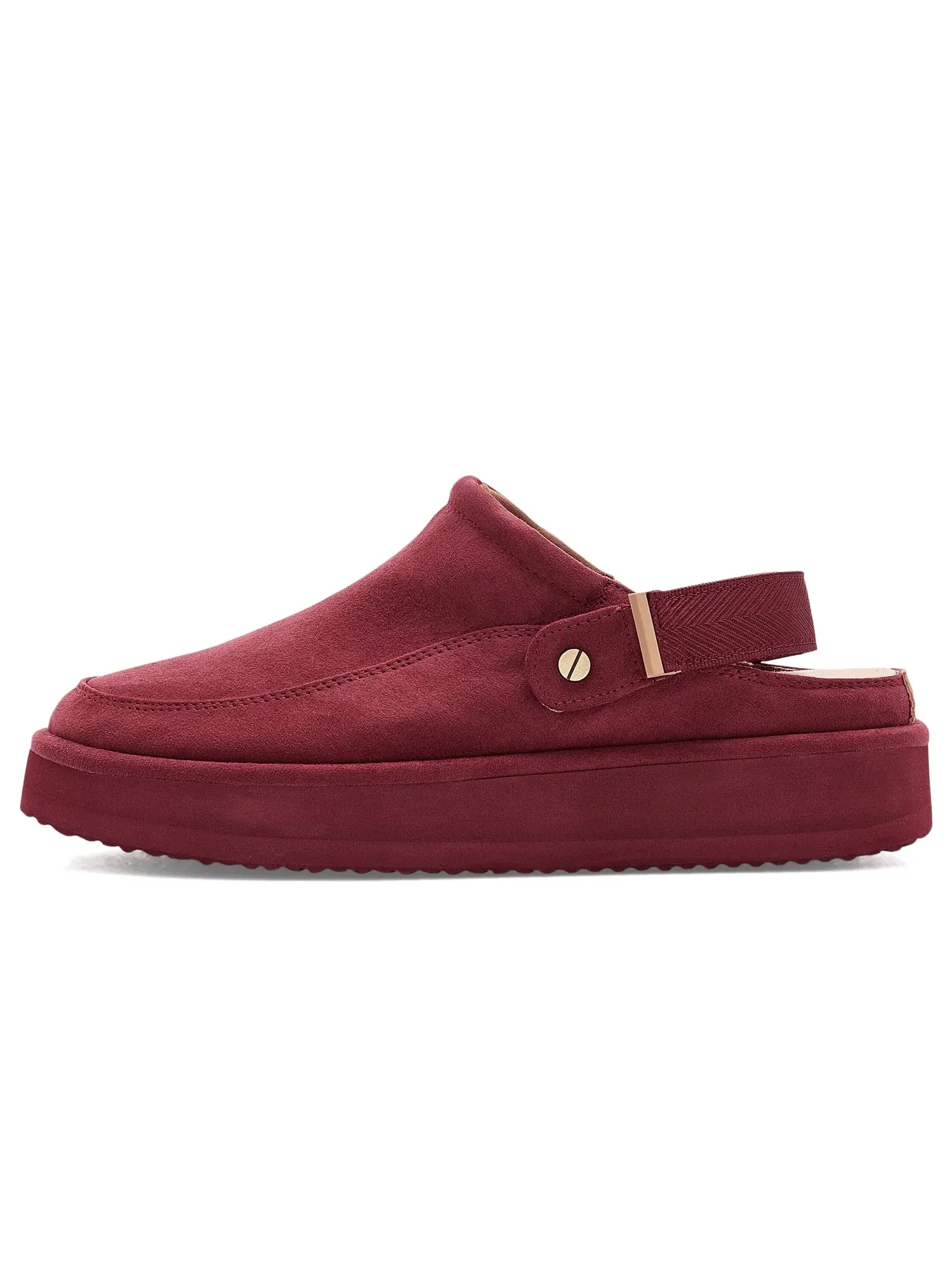 Сабо-мюли Chill Out Mule/Clog Shoes Dr. Scholl'S — изображение 4 из 4, бордовый