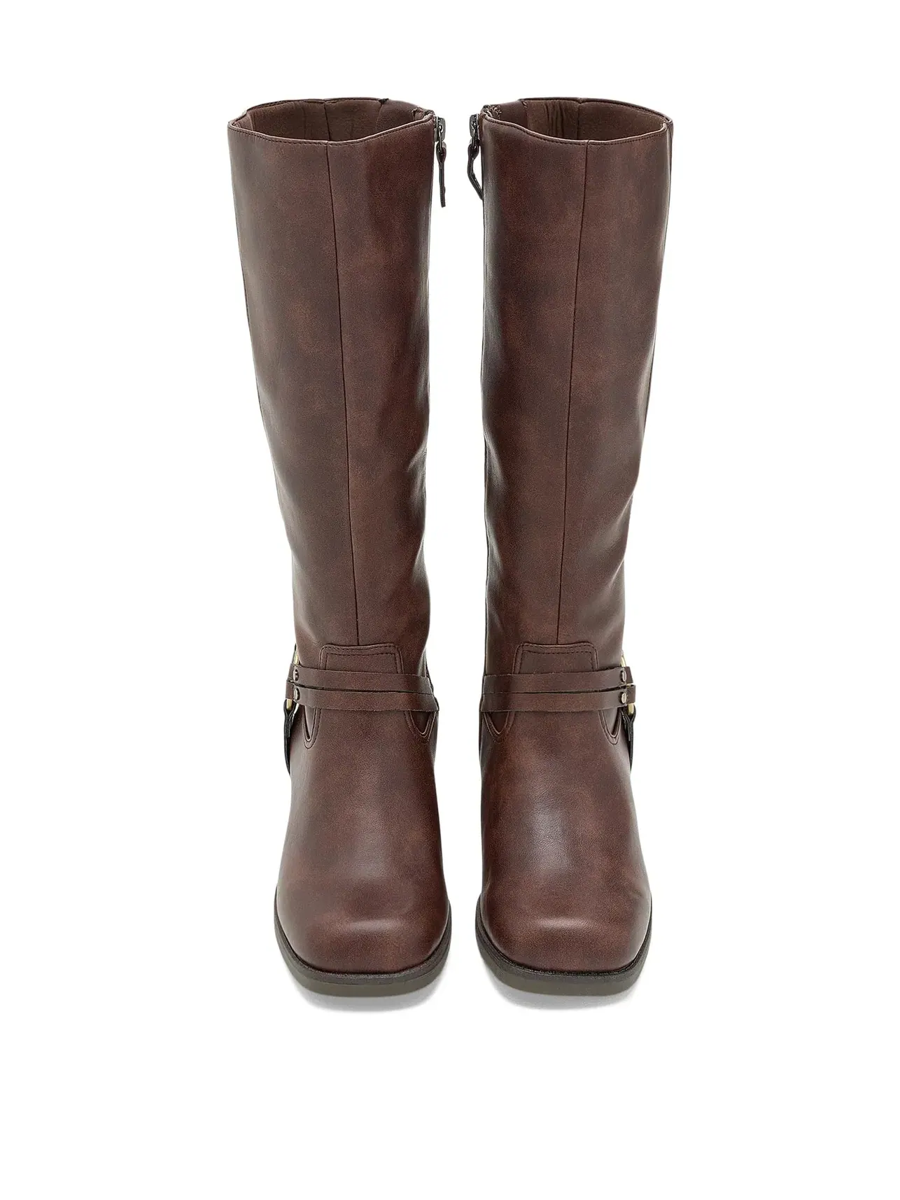 Прочные высокие сапоги Joplin West Dr. Scholl'S — изображение 2 из 4, коричневый