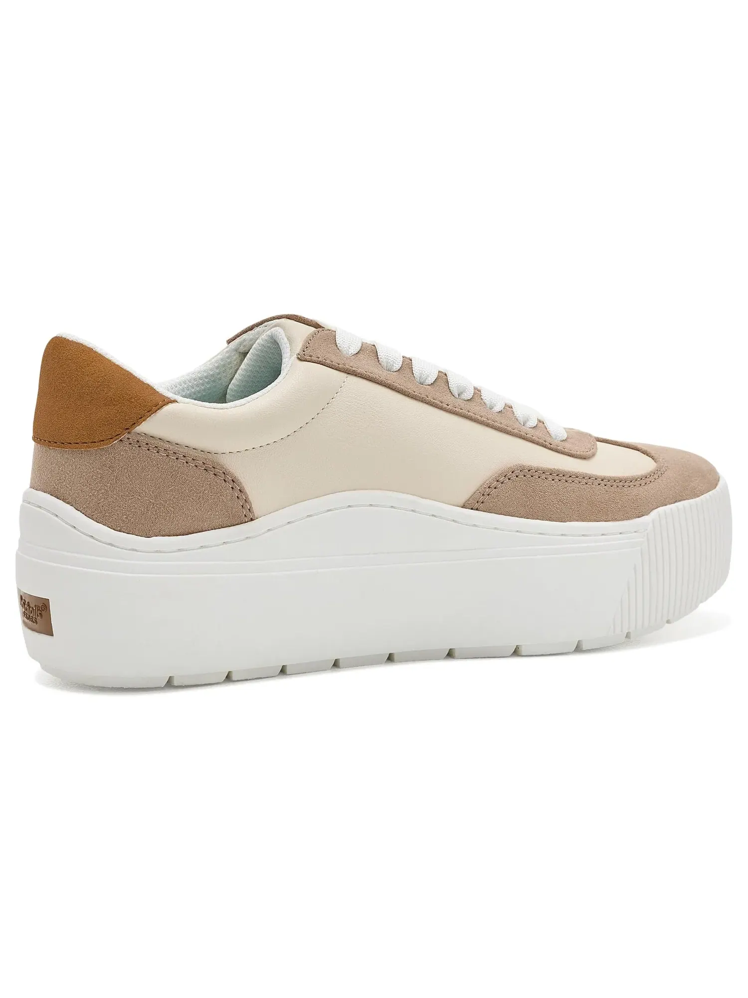 Кроссовки на шнуровке Time Off Most Lace-up Shoes Dr. Scholl'S — изображение 3 из 4, песочный/белый