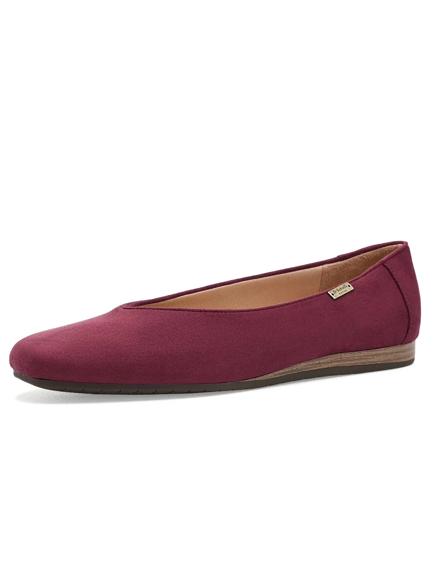 Балетки Violet Ballerina/Skimmer Shoes Dr. Scholl'S — изображение 1 из 4, бордовый