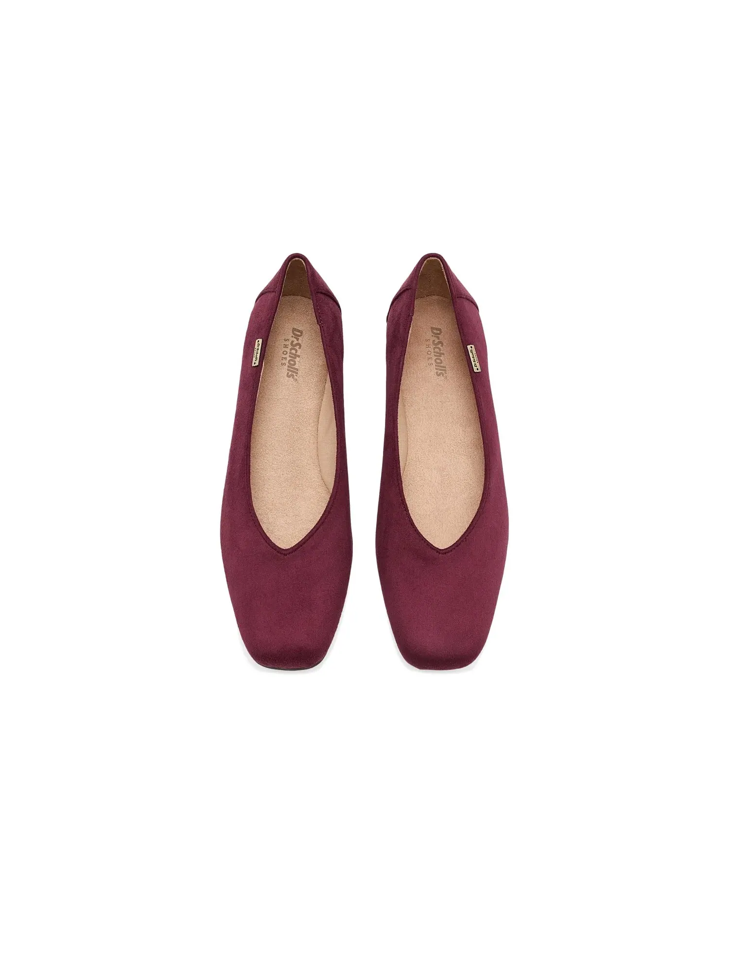 Балетки Violet Ballerina/Skimmer Shoes Dr. Scholl'S — изображение 2 из 4, бордовый