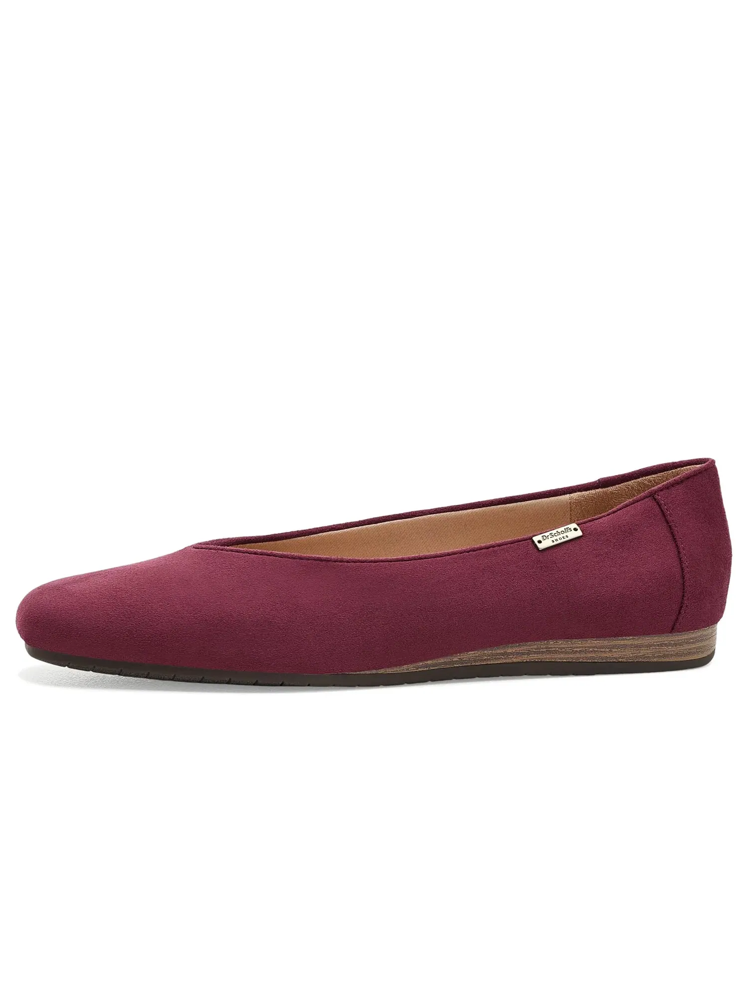 Балетки Violet Ballerina/Skimmer Shoes Dr. Scholl'S — изображение 4 из 4, бордовый