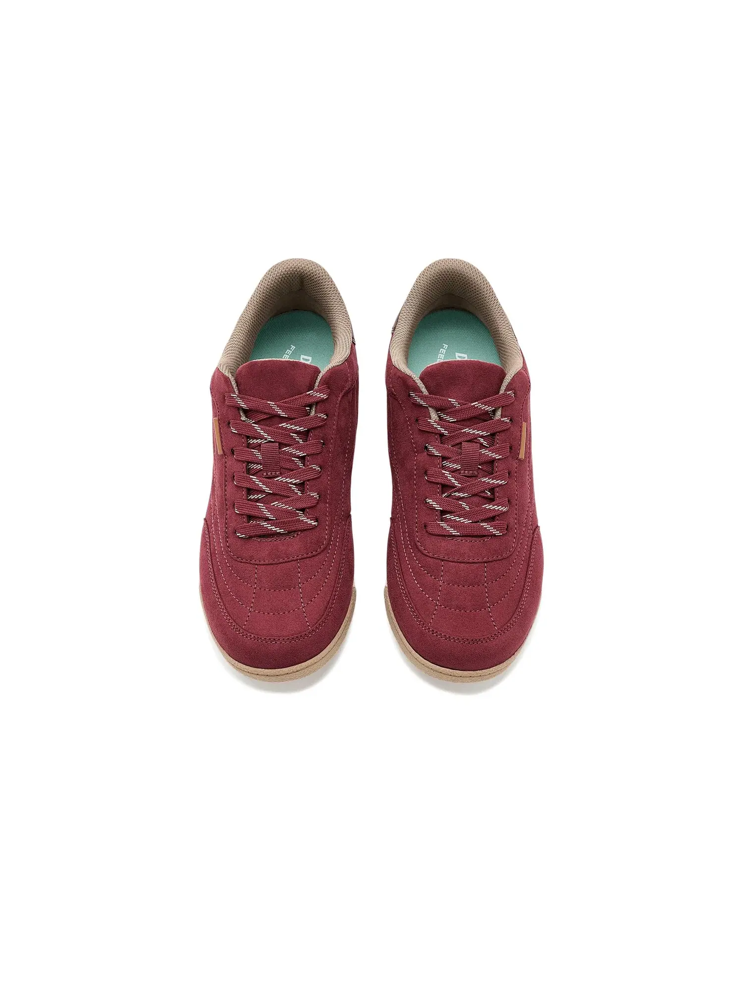Кроссовки на шнуровке Throwback Lace Lace-up Shoes Dr. Scholl'S — изображение 2 из 4, бордовый