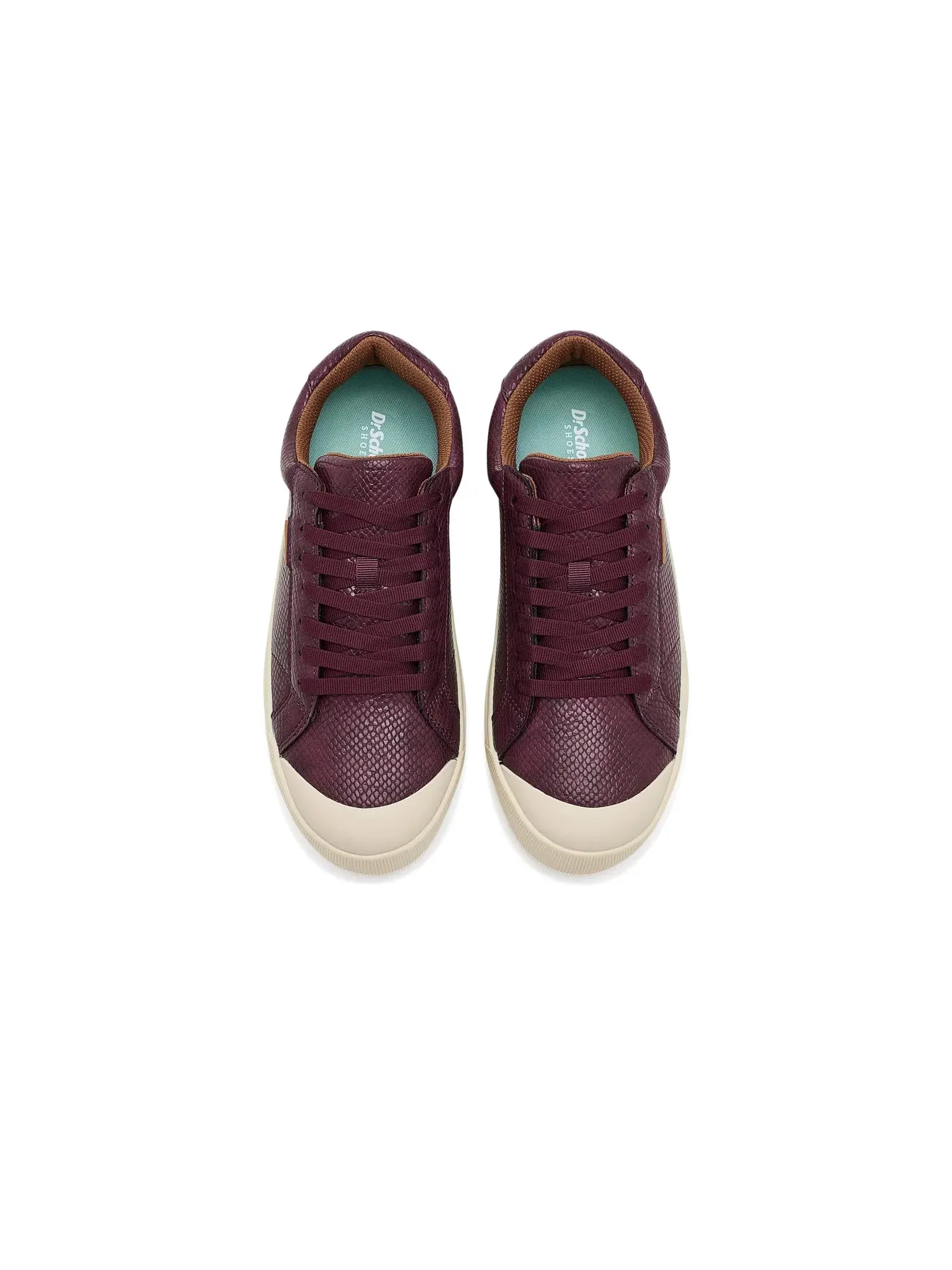 Кроссовки на шнуровке Time Off Lace-up Shoes Dr. Scholl'S — изображение 2 из 4, бордовый