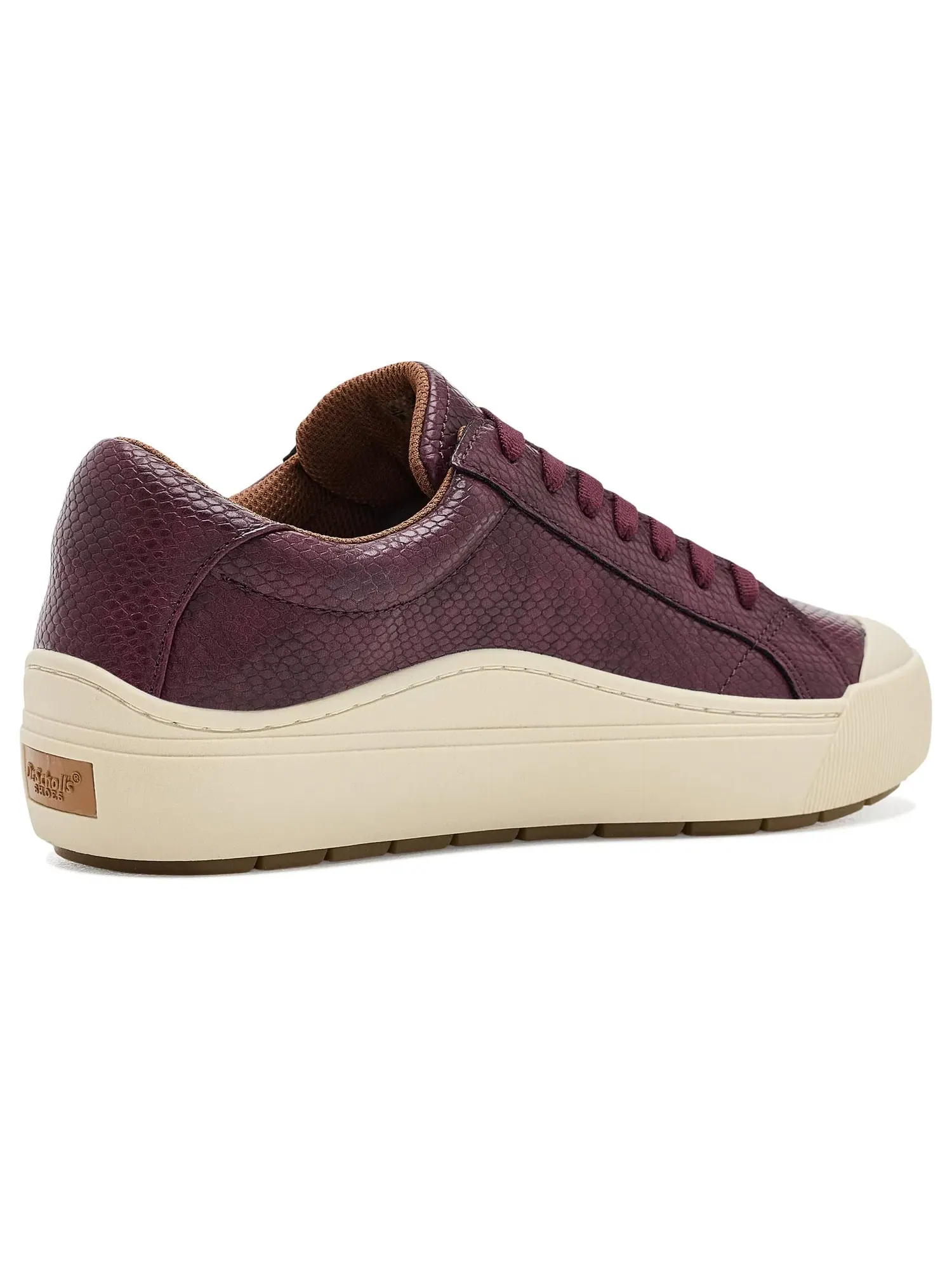 Кроссовки на шнуровке Time Off Lace-up Shoes Dr. Scholl'S — изображение 3 из 4, бордовый