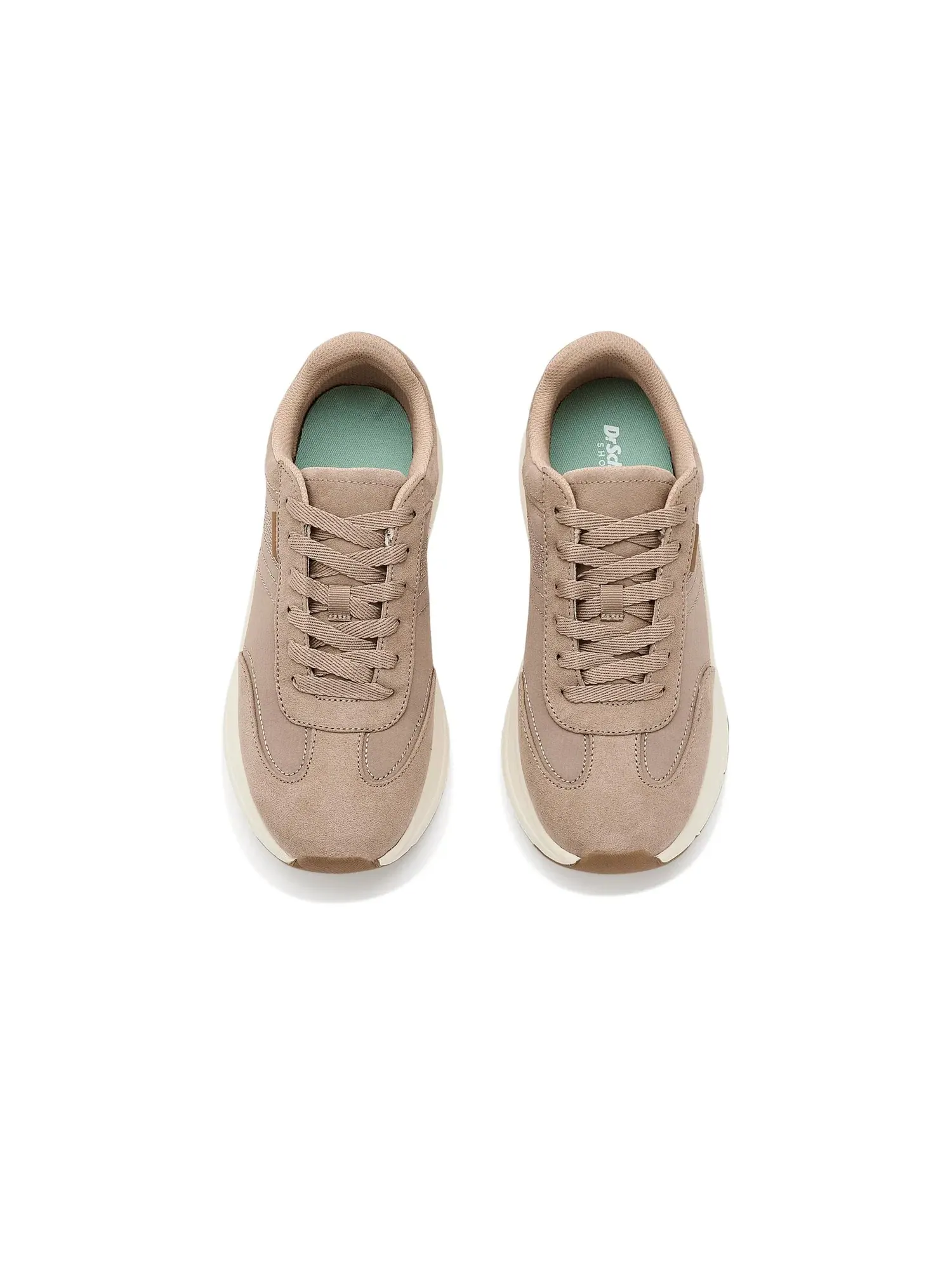 Кроссовки на шнуровке Walk Mode Lace-up Shoes Dr. Scholl'S — изображение 2 из 4, тауп