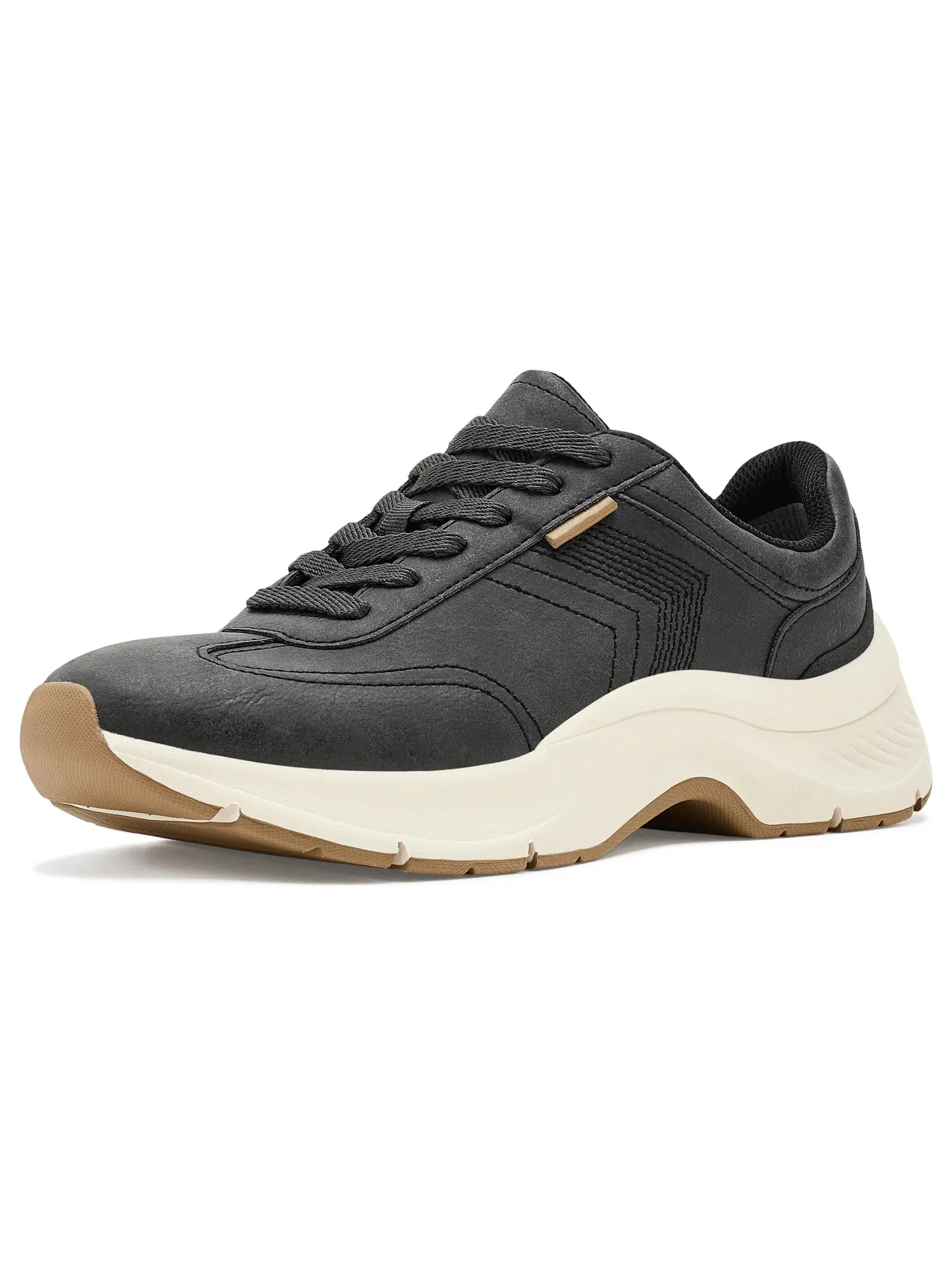 Кроссовки на шнуровке Walk Mode Lace-up Shoes Dr. Scholl'S — изображение 1 из 4, черный