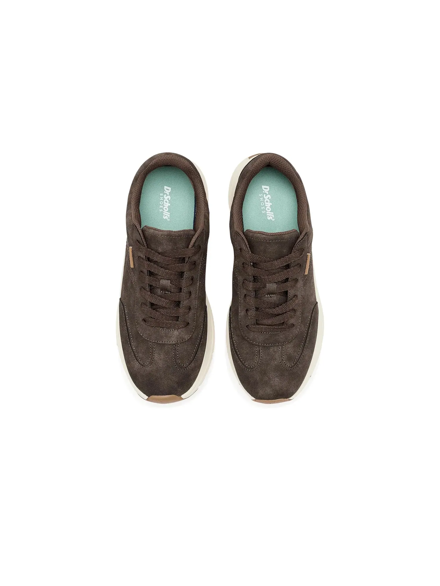 Кроссовки на шнуровке Walk Mode Lace-up Shoes Dr. Scholl'S — изображение 2 из 4, коричневый