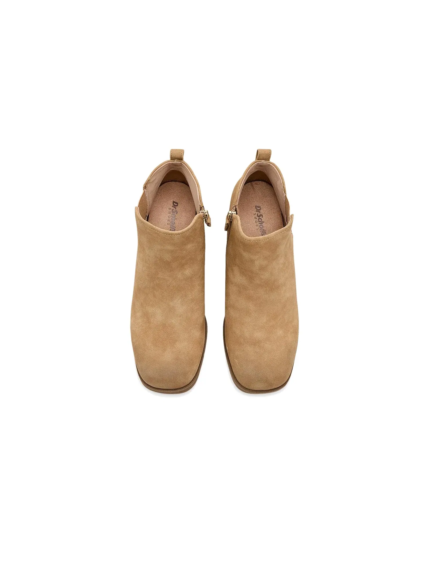 Низкие короткие ботинки Joplin на молнии Dr. Scholl'S — изображение 2 из 4, темный бежевый