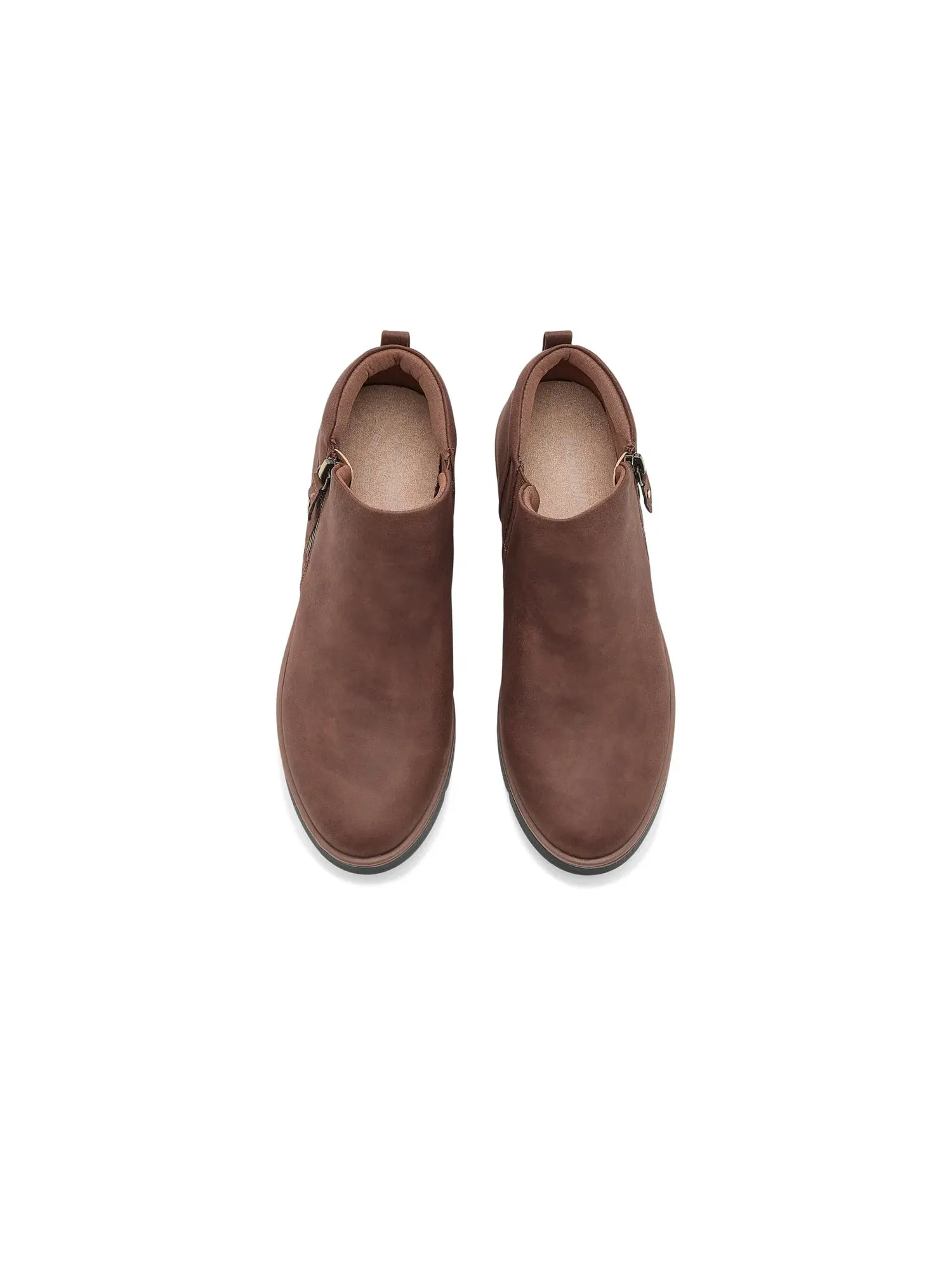Короткие ботинки на молнии Lizzie Cloud Dr. Scholl'S — изображение 2 из 4, коричневый