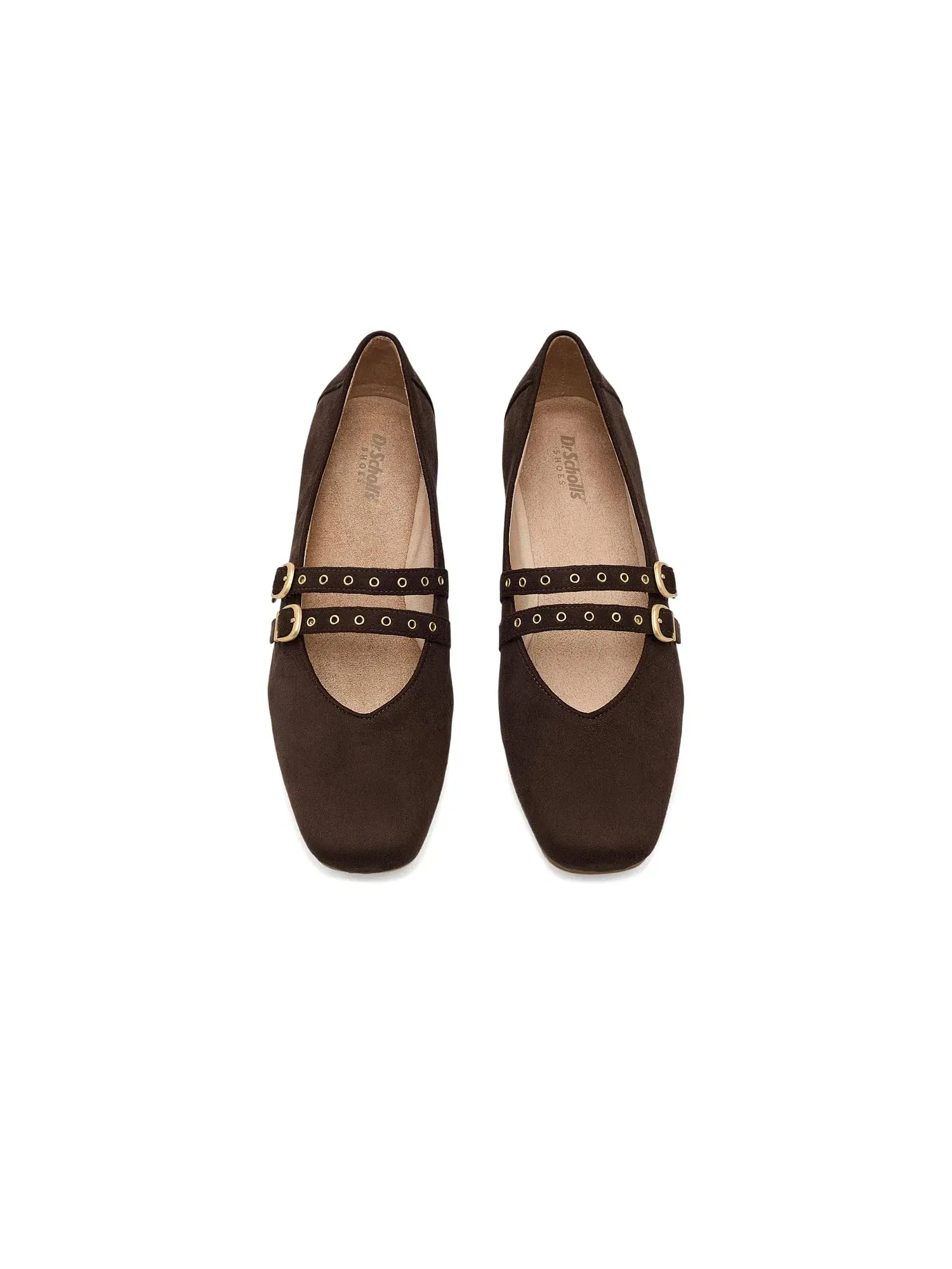 Балетки Violet Jane Mary Jane Shoes Dr. Scholl'S — изображение 2 из 4, коричневый